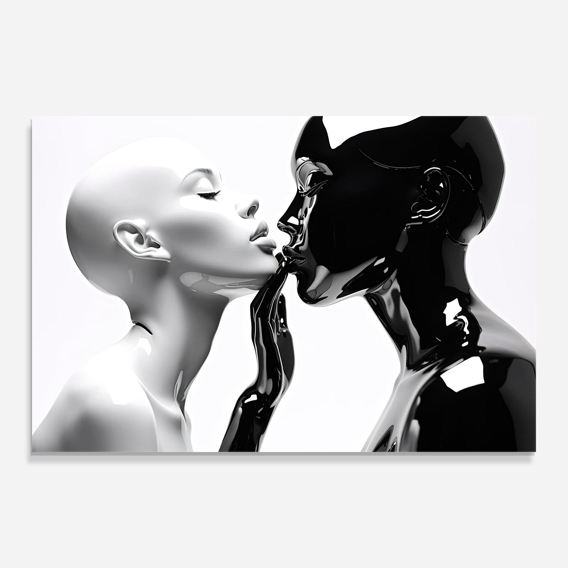 Стъклена картина Feminine Sculpture mockup 0