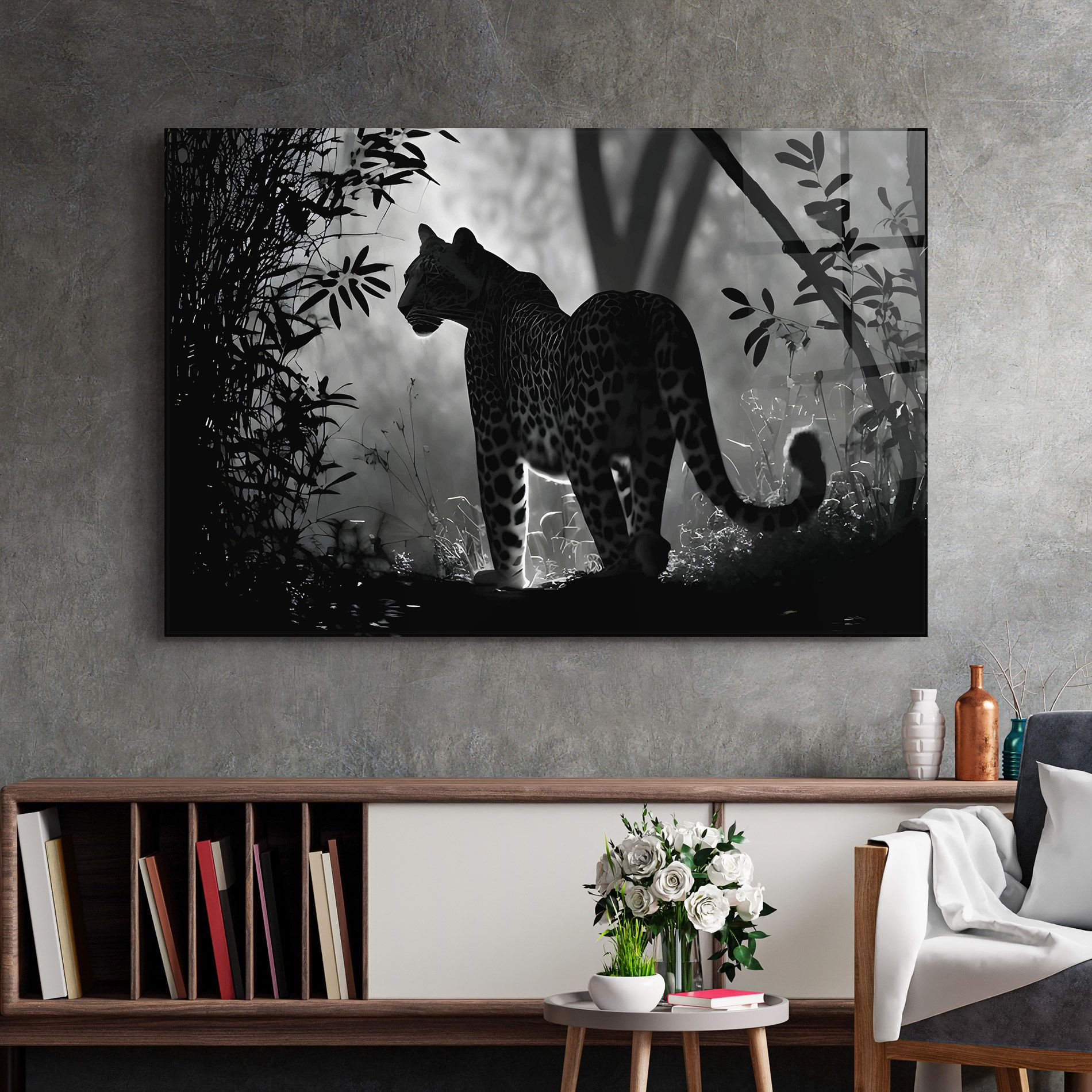Beautiful Grey Animal mockup 2