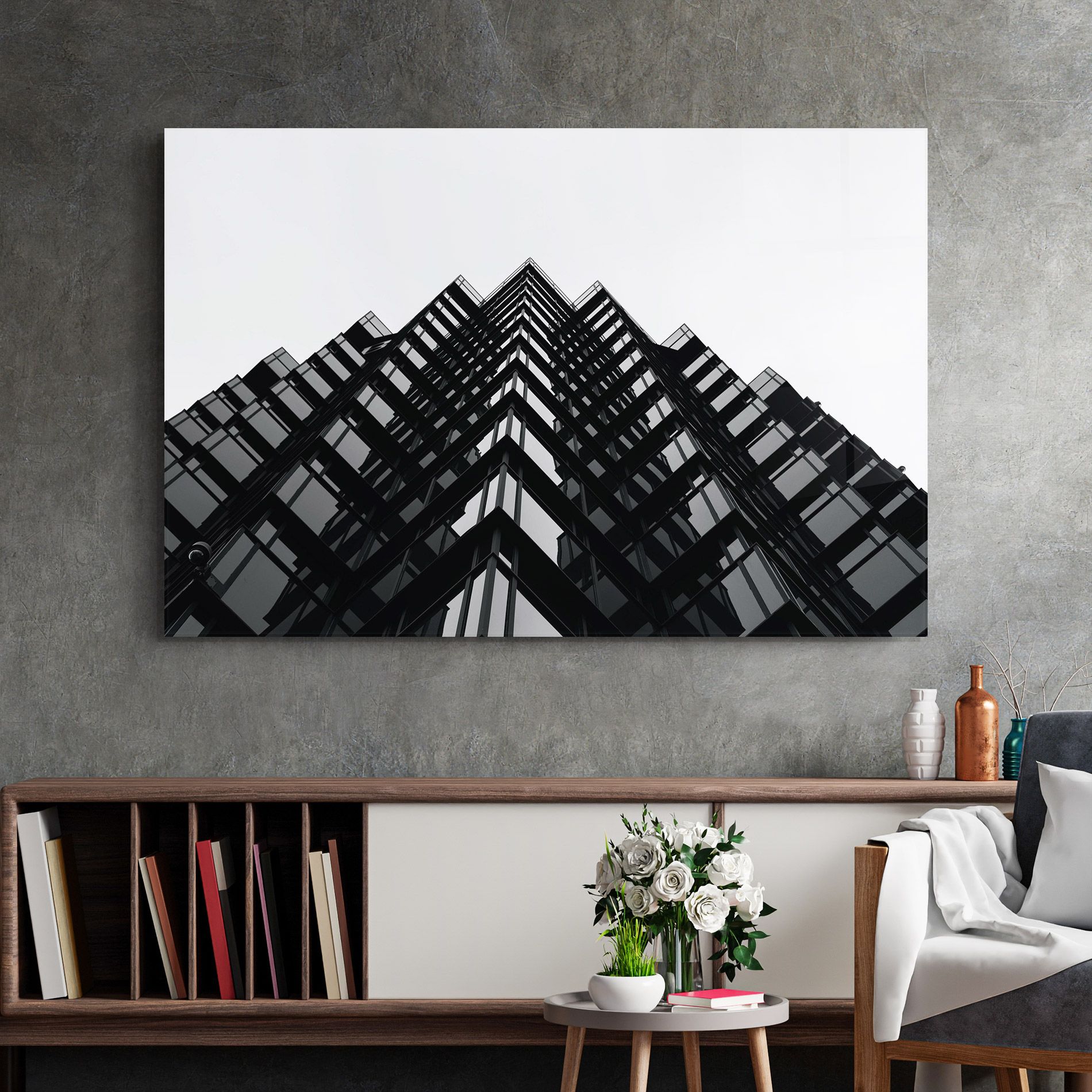 Black Building mockup 2