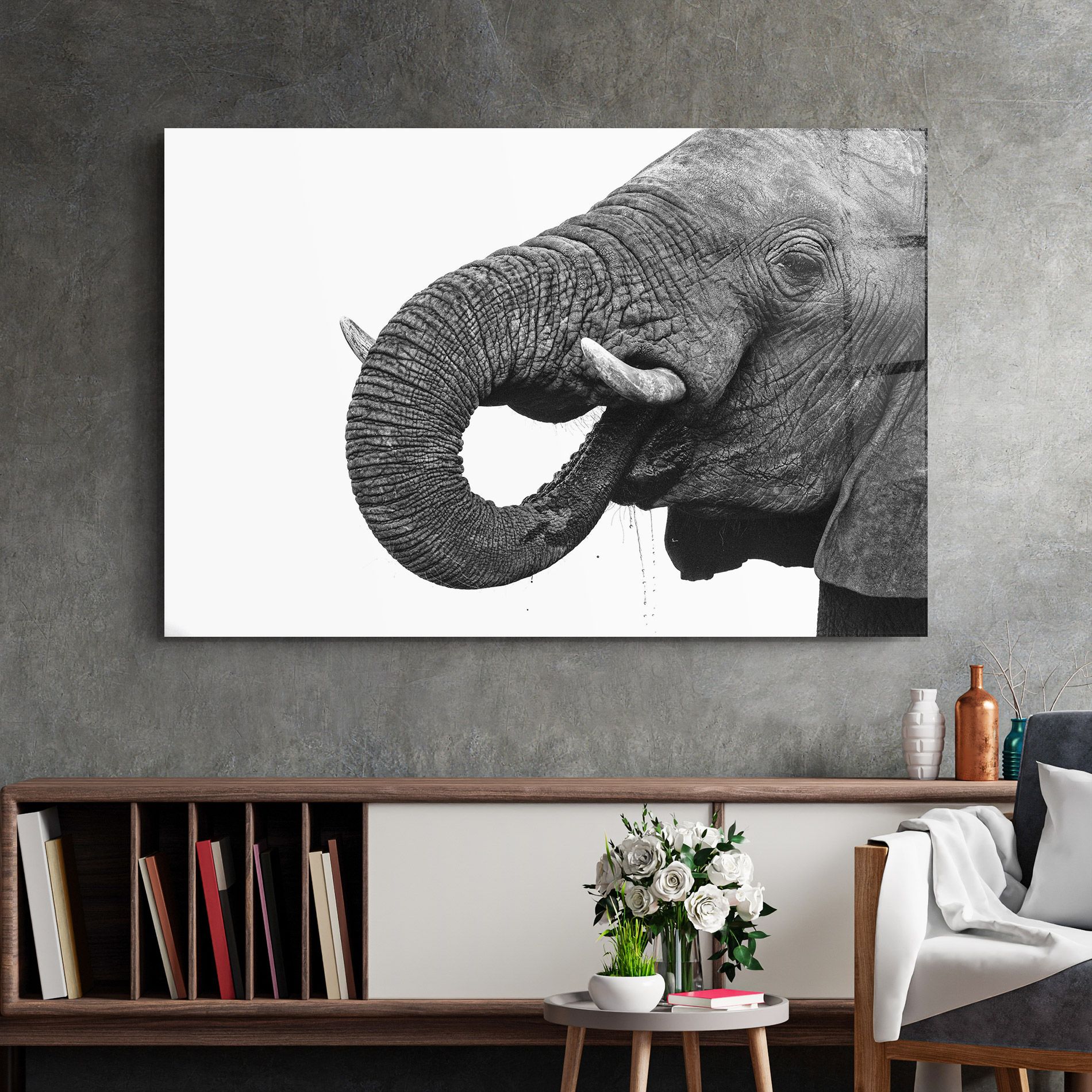 Elephant Drinking mockup 2
