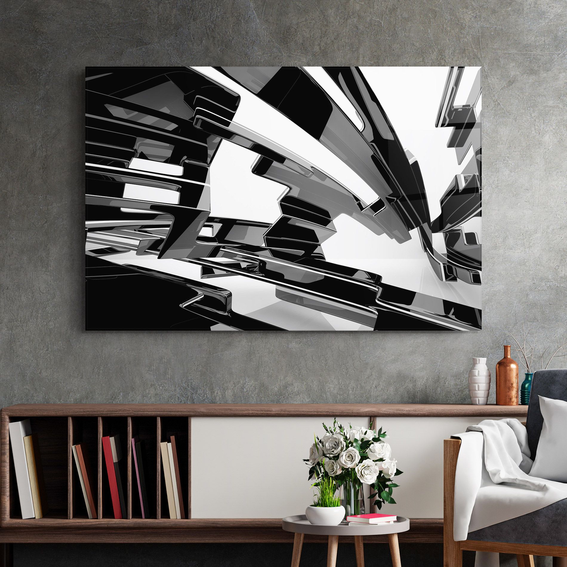 Glossy Sculpture mockup 2