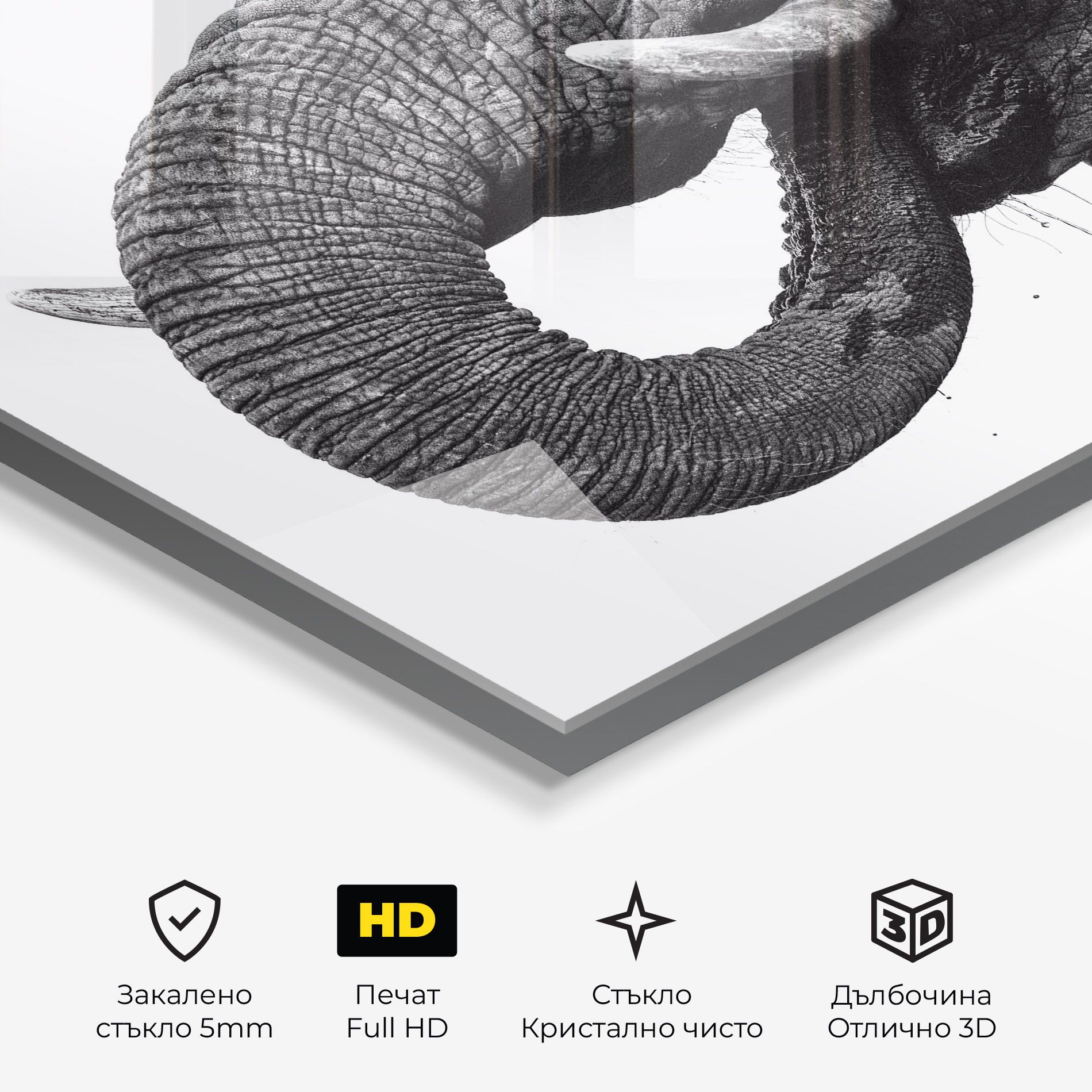 Elephant Drinking mockup 3