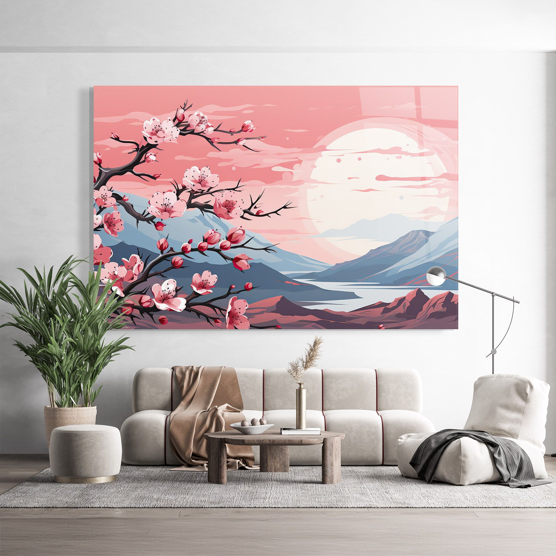 Chinese Cherry Blossoms mockup 9