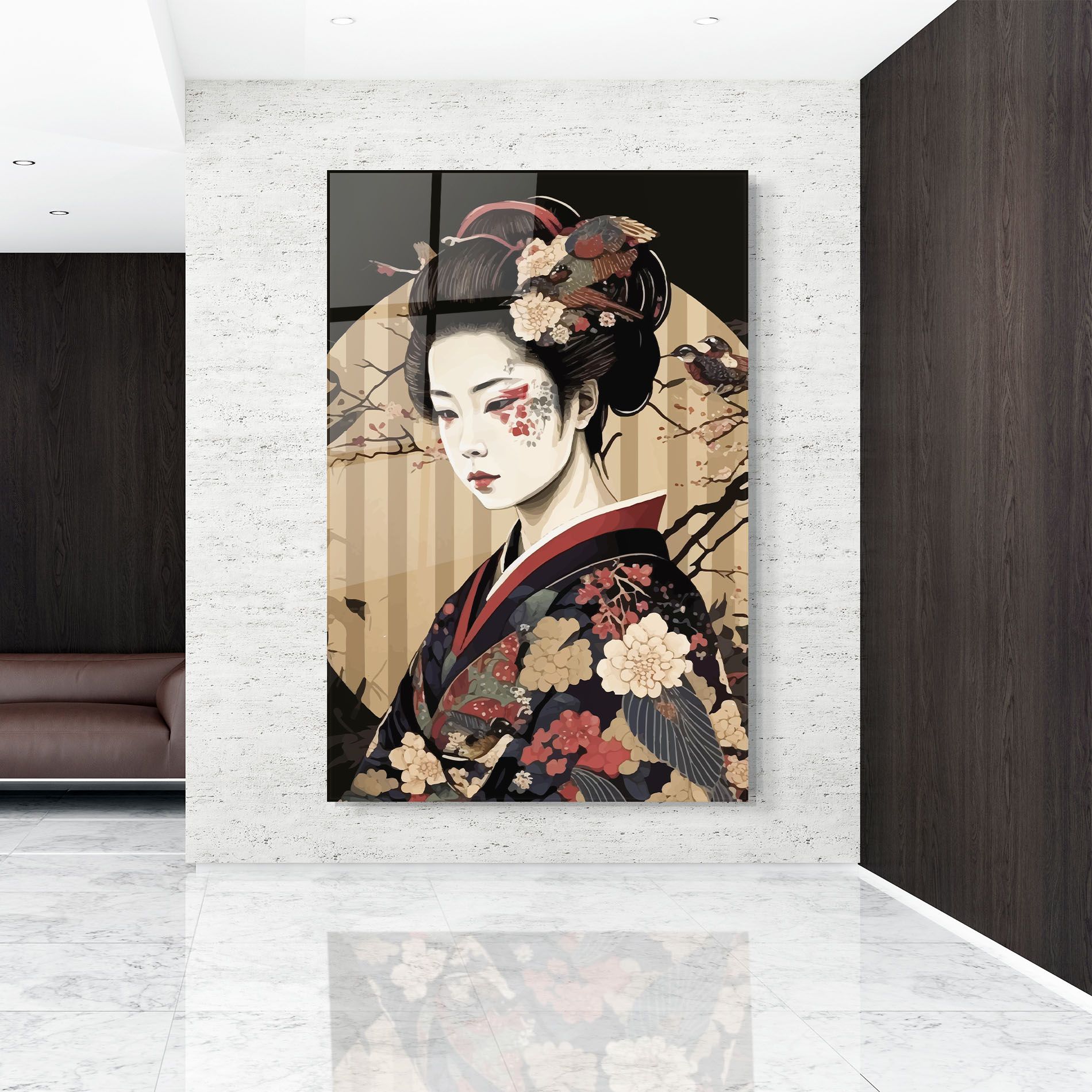 Asiatic Lady mockup 9