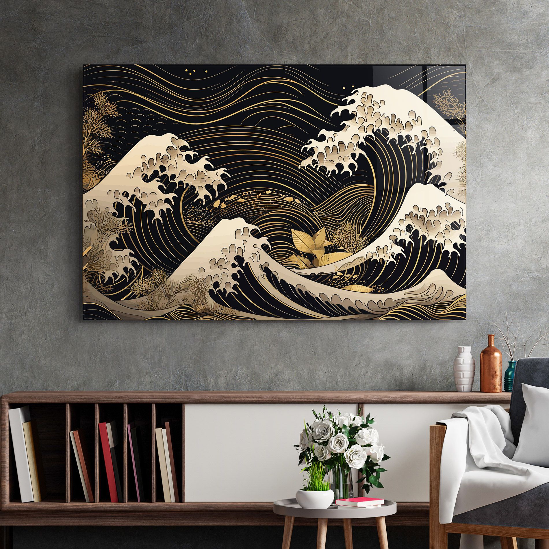 Asiatic Gold Wave mockup 2