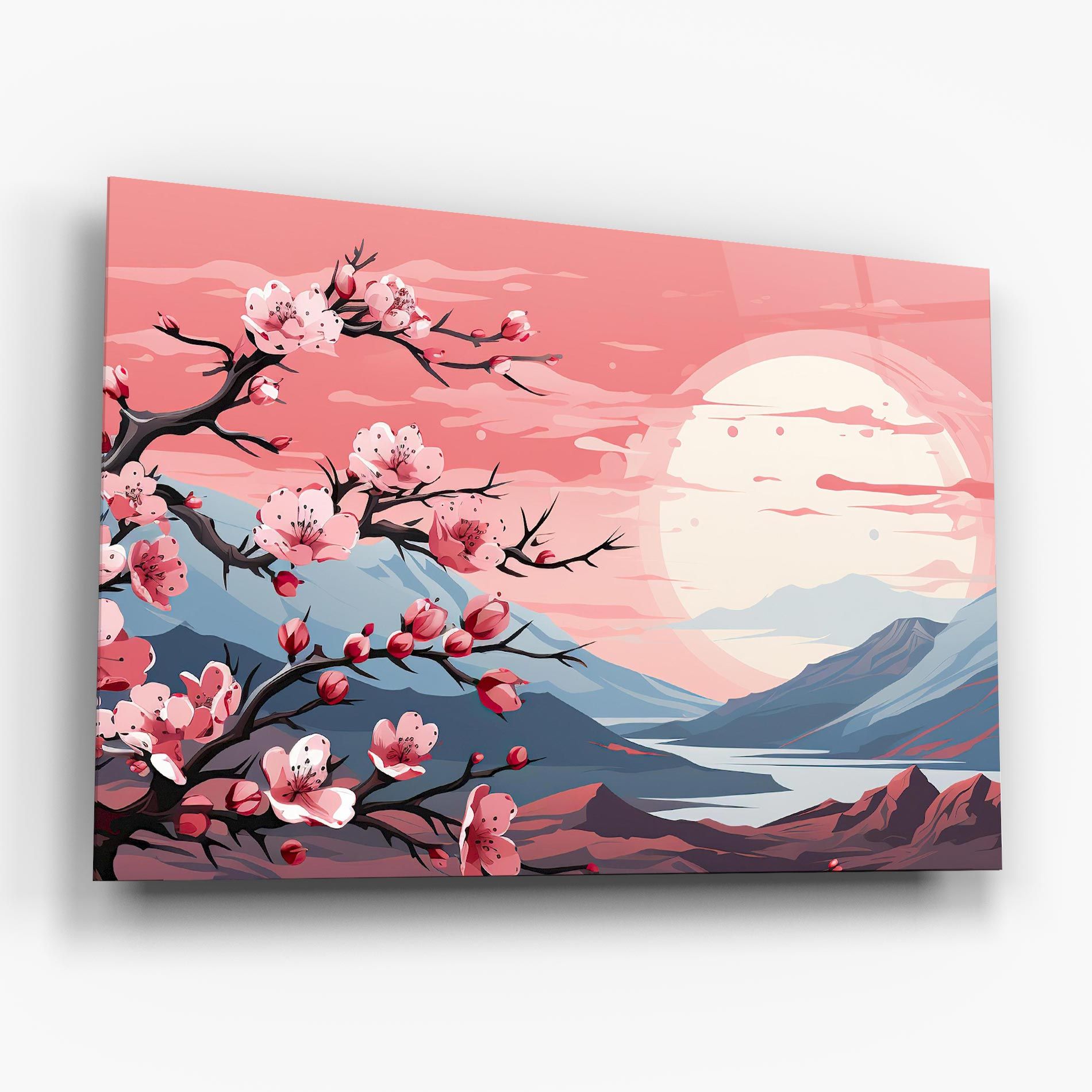 Chinese Cherry Blossoms mockup 6