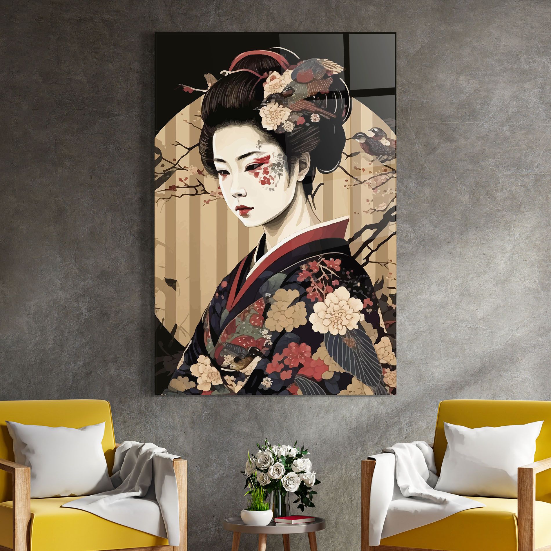 Asiatic Lady mockup 4