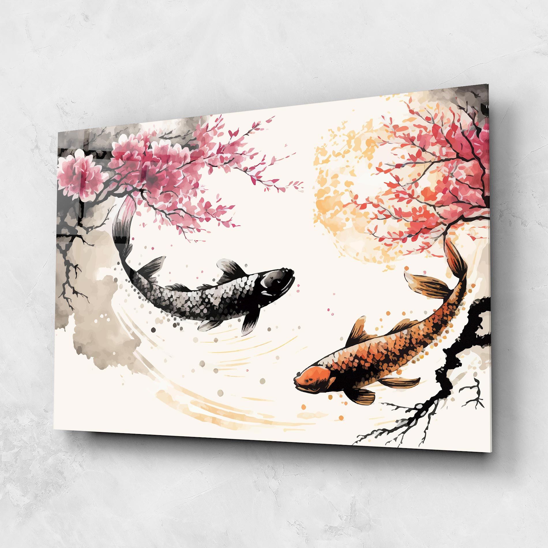 Asiatic Flower Fish mockup 1