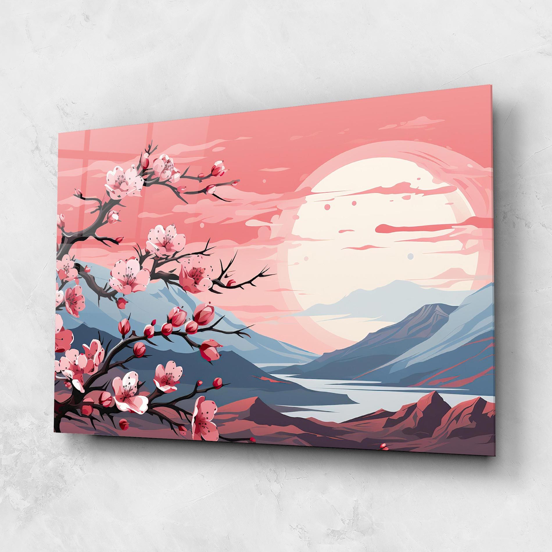 Chinese Cherry Blossoms mockup 1