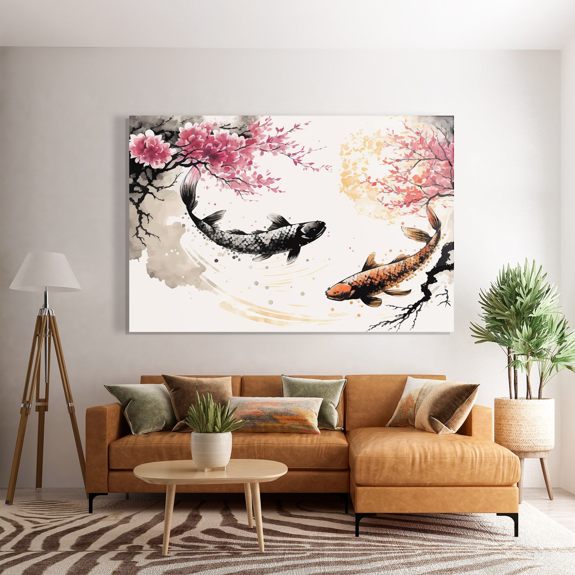 Asiatic Flower Fish mockup 7