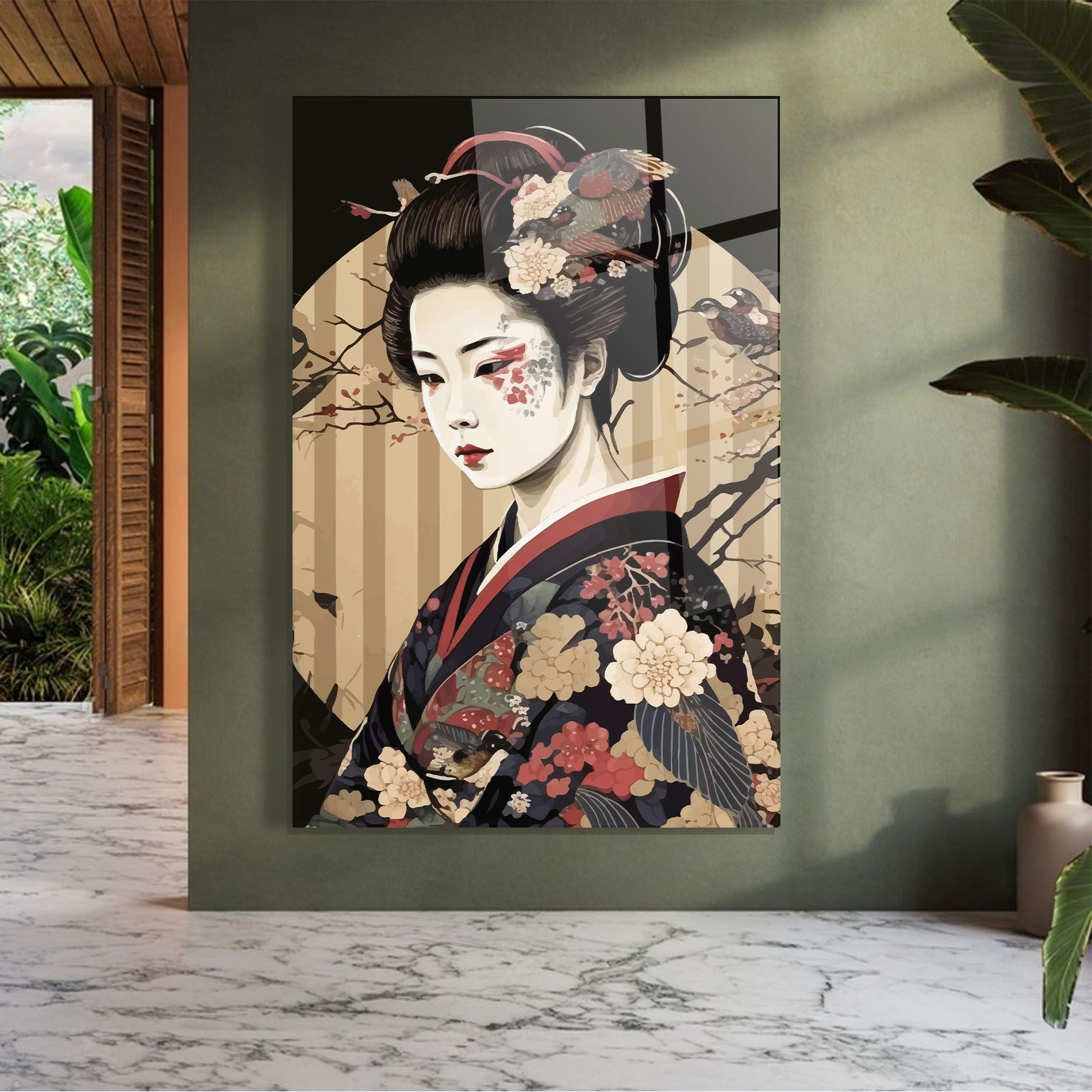Asiatic Lady mockup 7