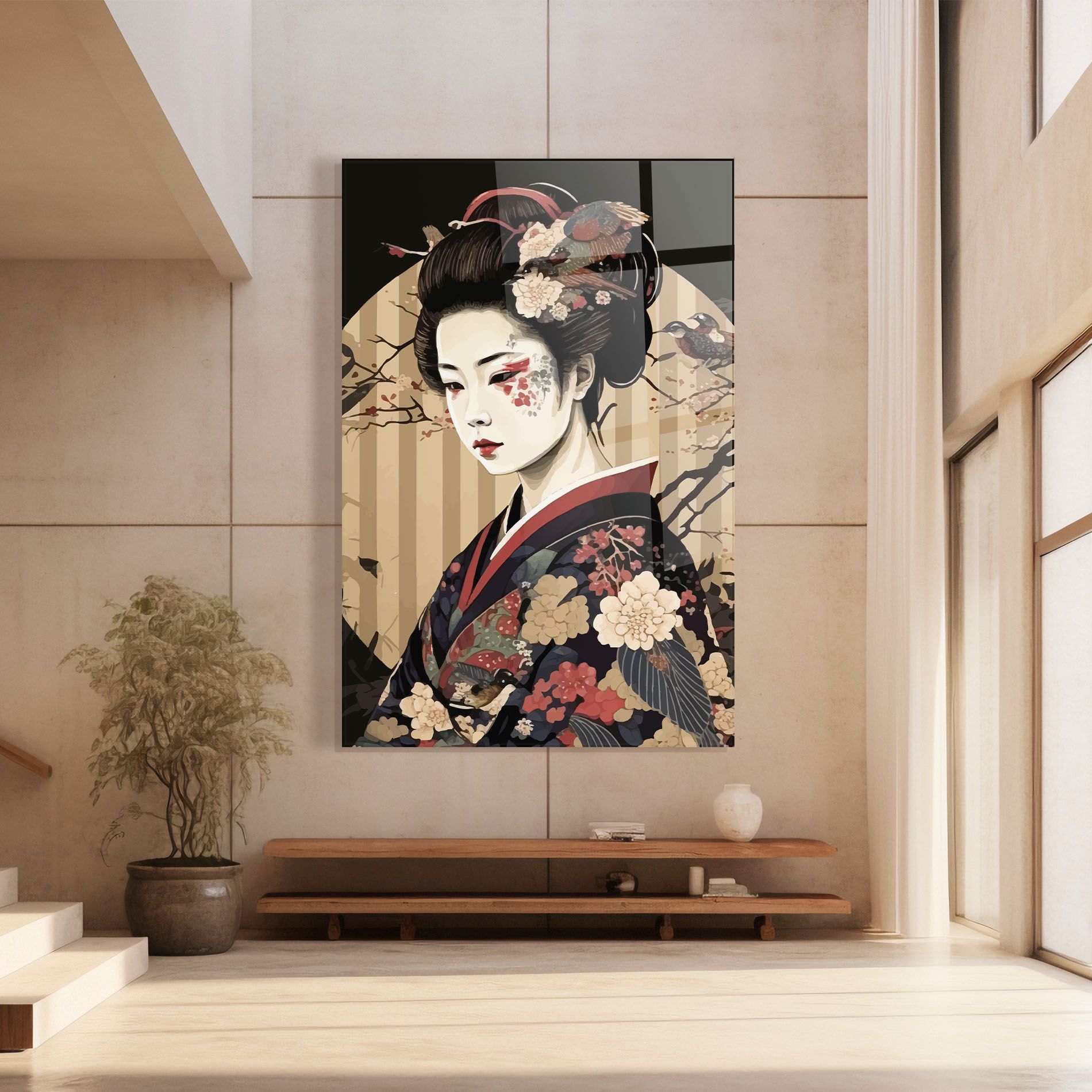 Asiatic Lady mockup 8