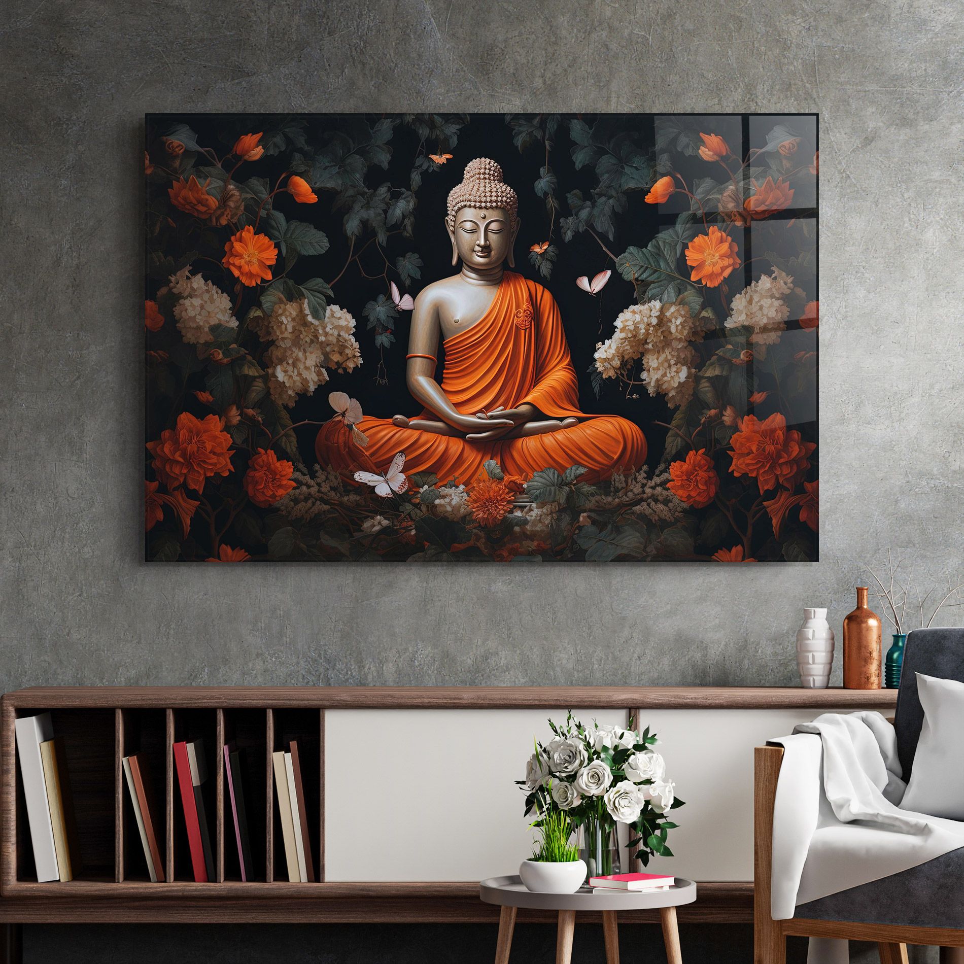 Butterfly Buddha mockup 2