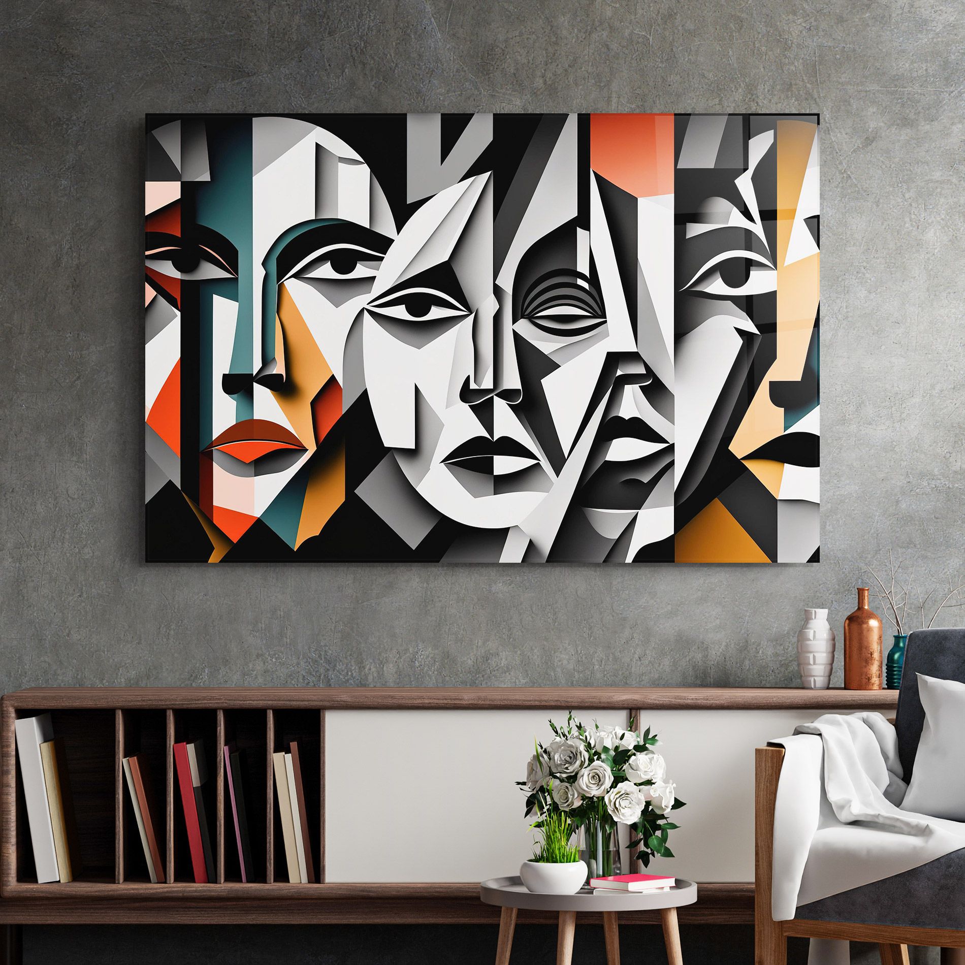 Mix Faces Collage mockup 2