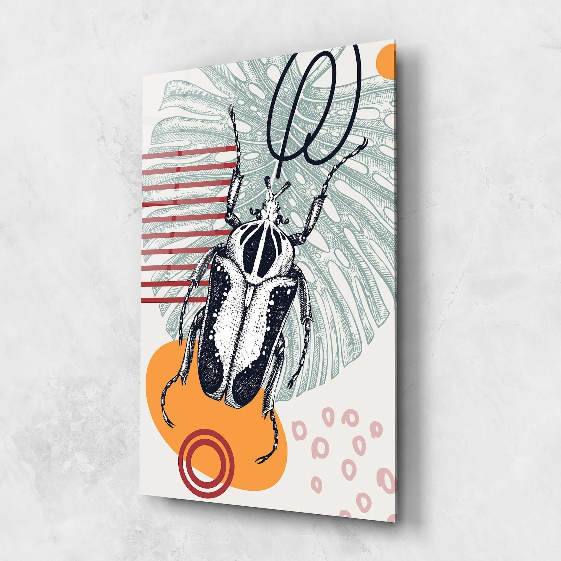Insects Art Collage mockup 1