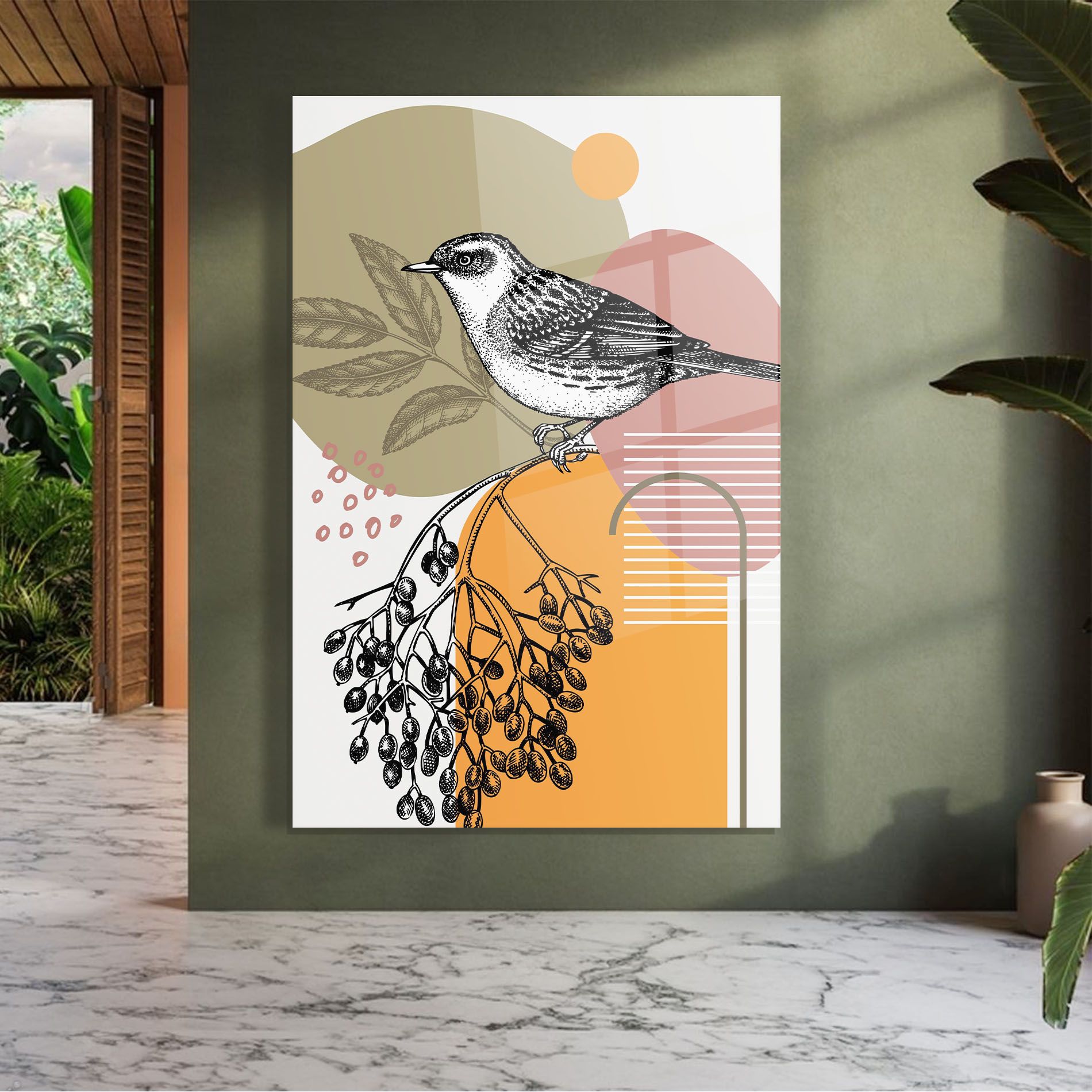 Bird Collage mockup 7
