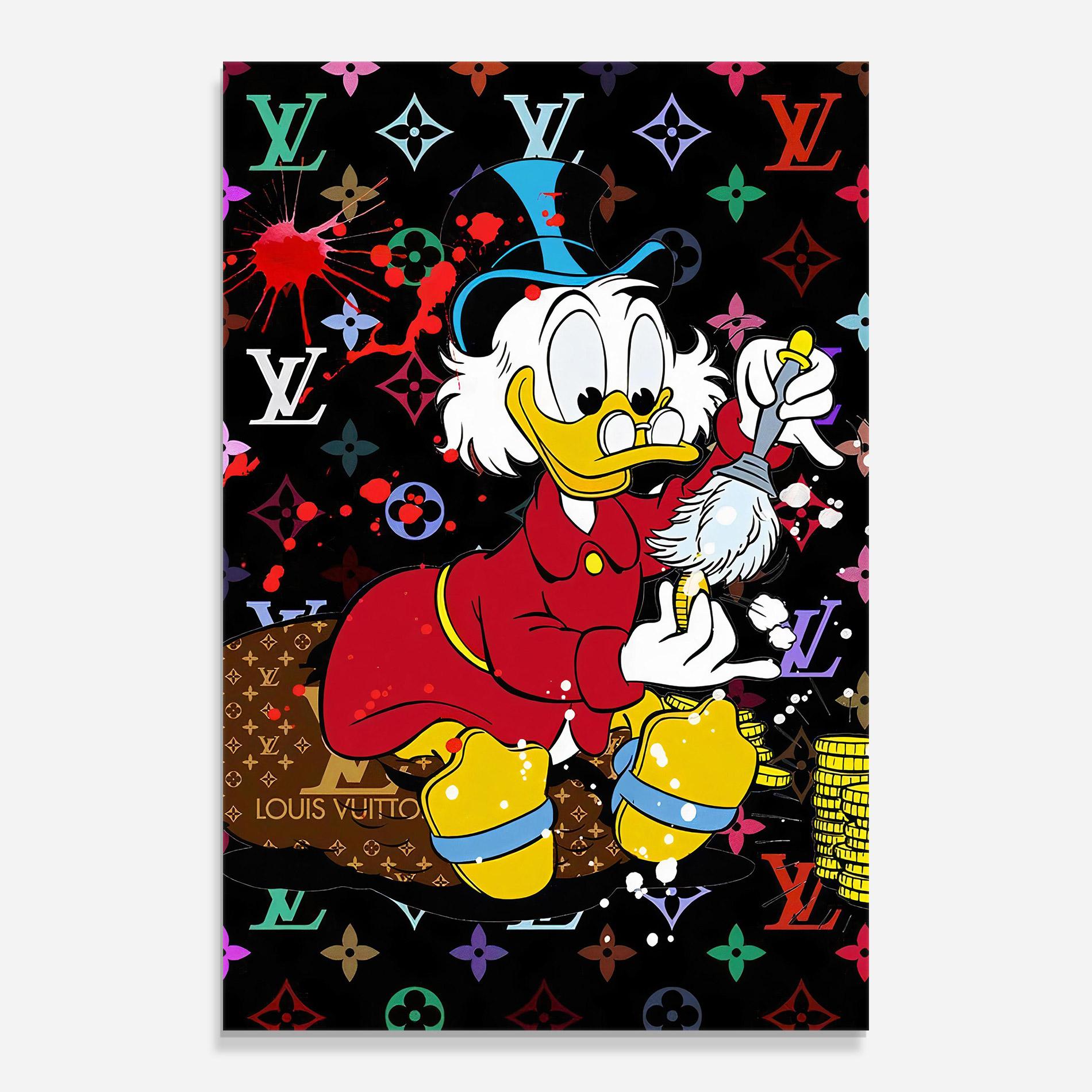 Стъклена картина Clean Your Penny mockup 0