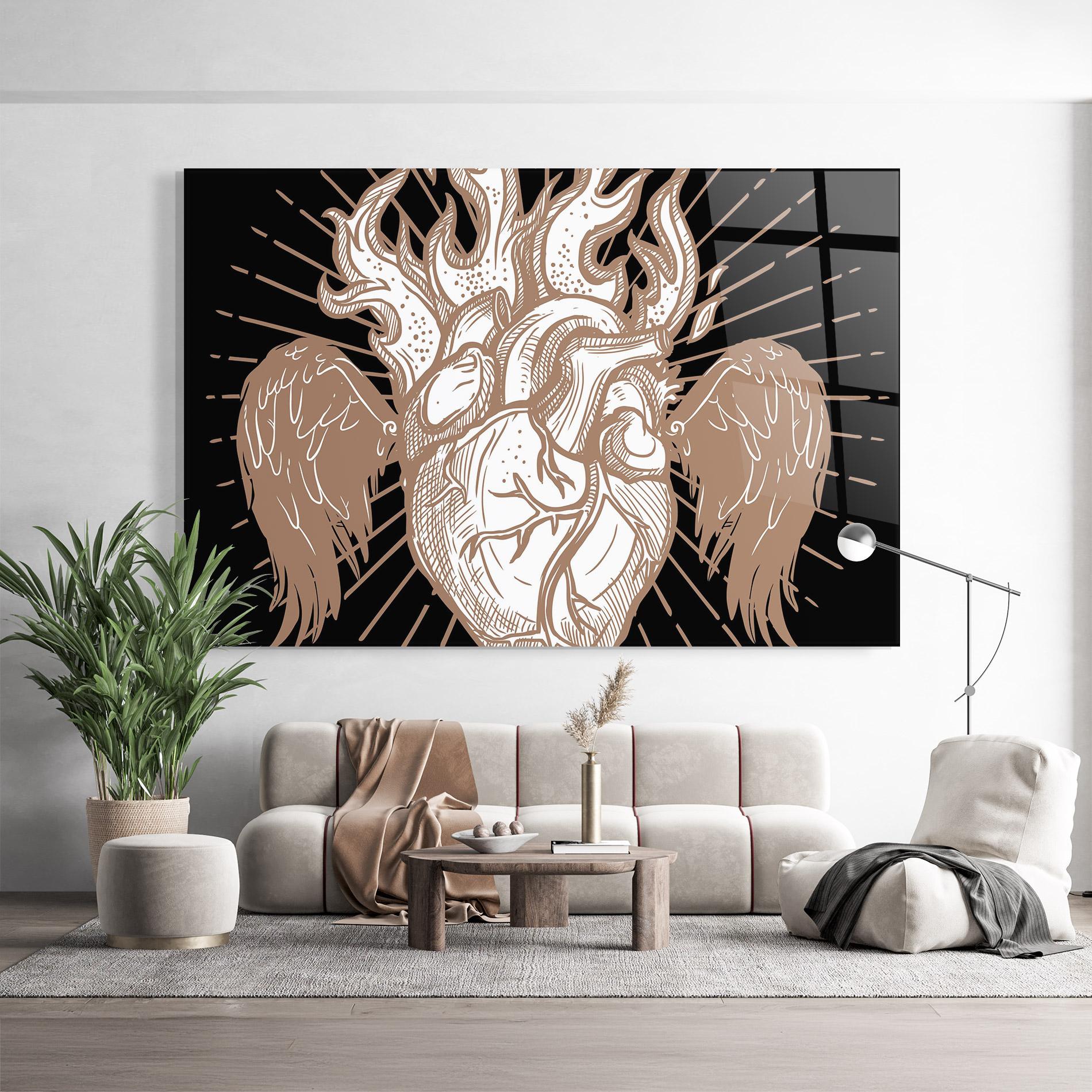 Стъклена картина Cool Art 01 mockup 9