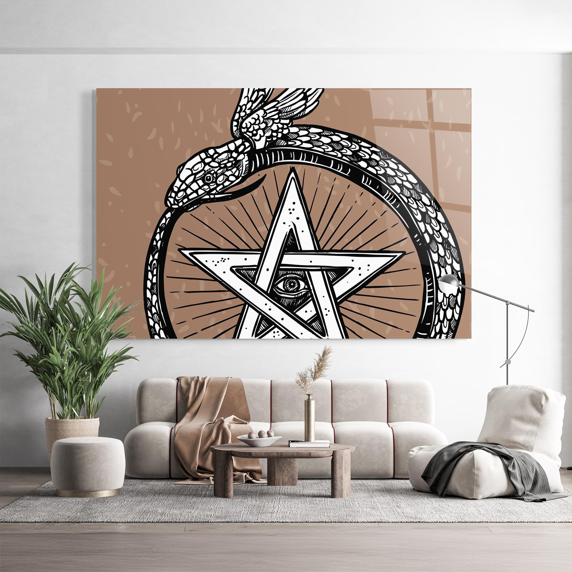 Стъклена картина Cool Art 04 mockup 9