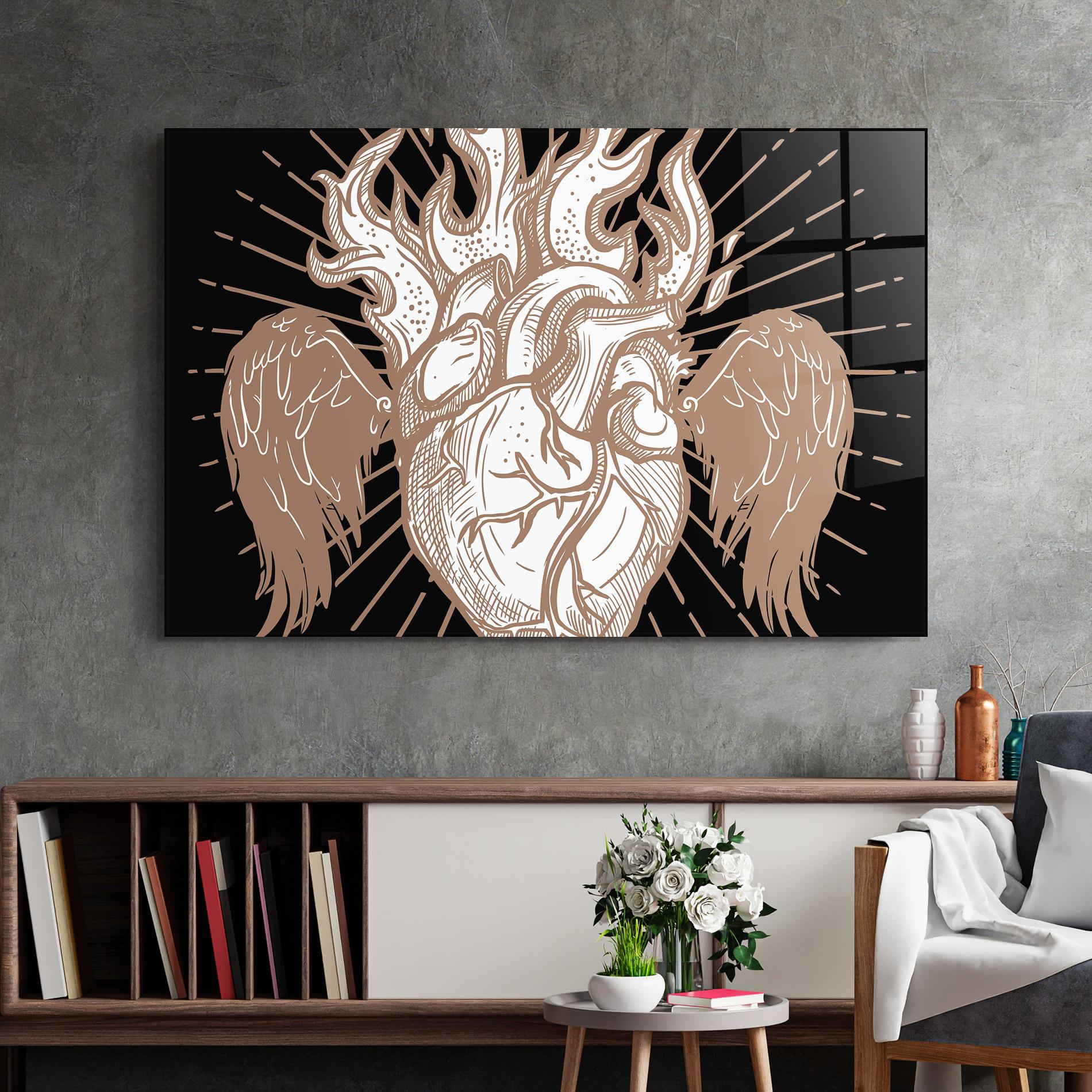 Стъклена картина Cool Art 01 mockup 2