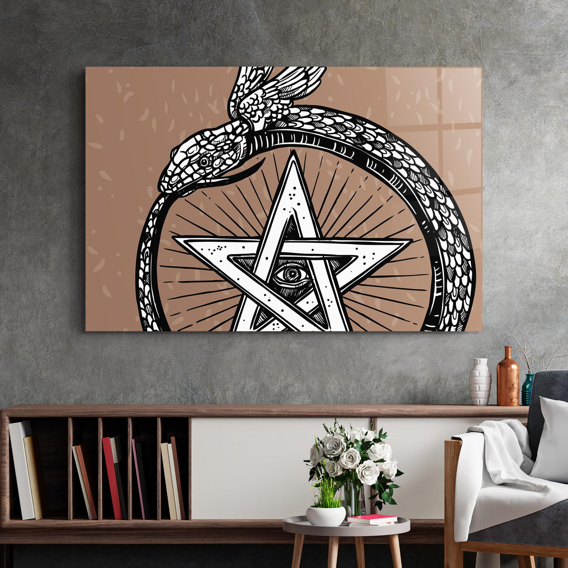 Стъклена картина Cool Art 04 mockup 2