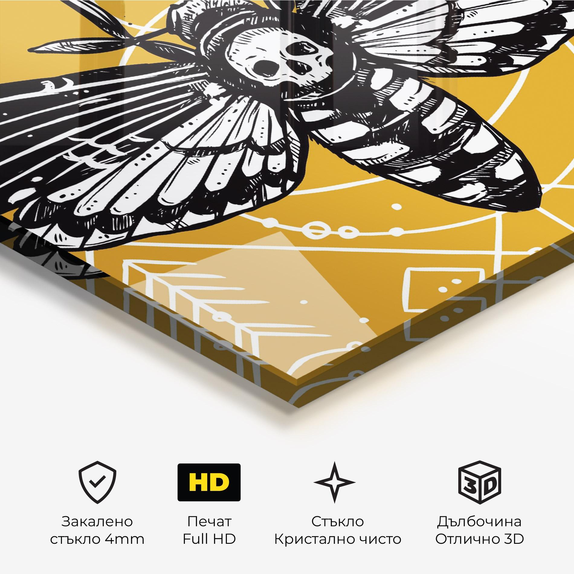 Стъклена картина Cool Art 03 mockup 3