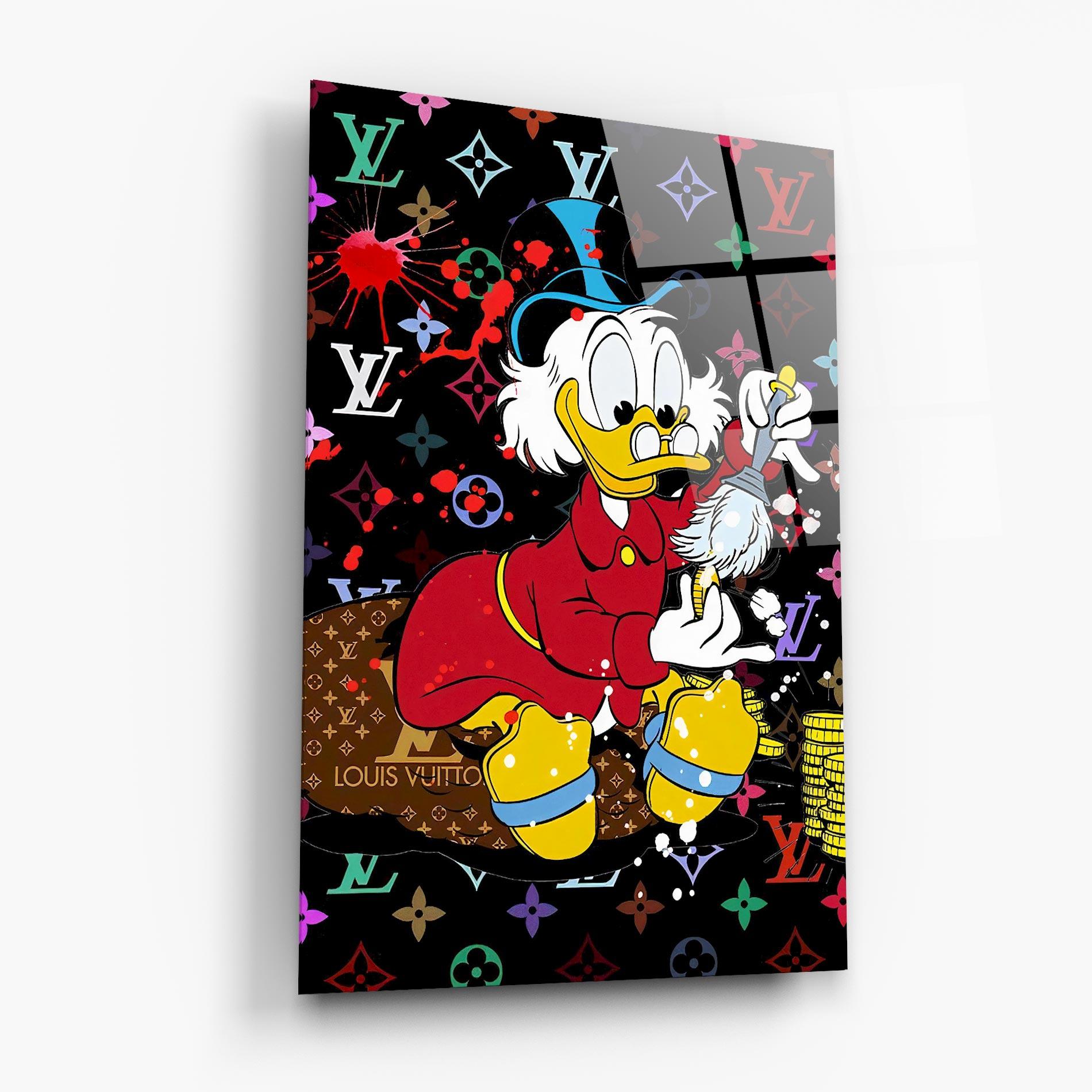 Стъклена картина Clean Your Penny mockup 6