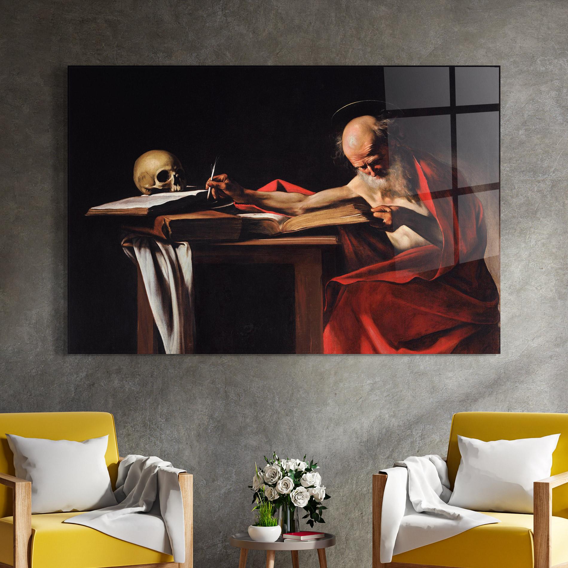 Стъклена картина Close To Death mockup 4