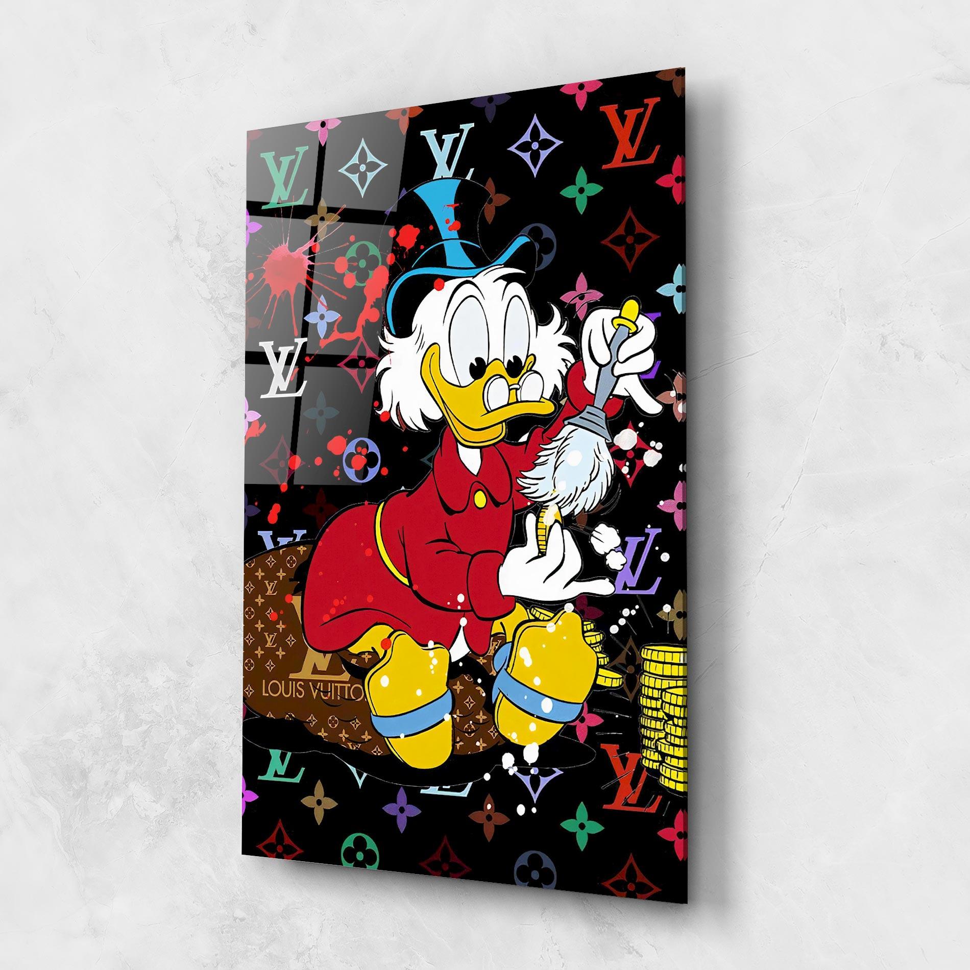 Стъклена картина Clean Your Penny mockup 1