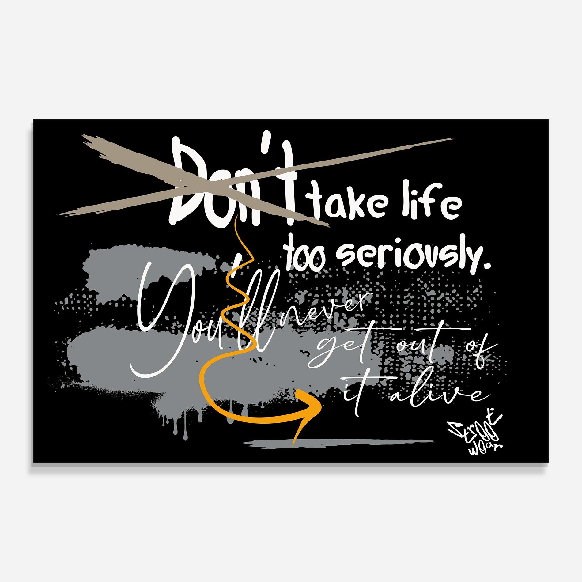 Grey Orange Graffiti mockup 0