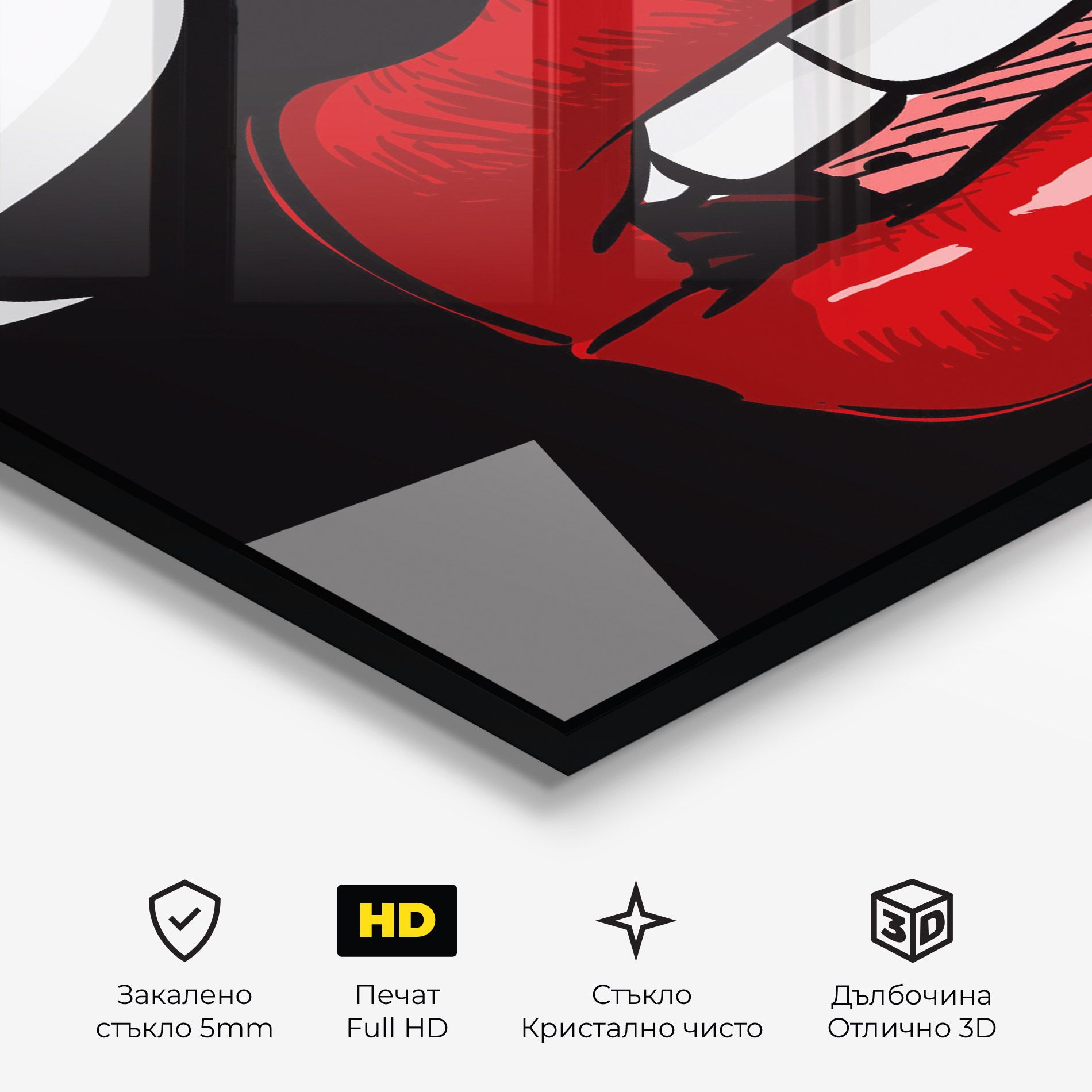 Pop Red Lips mockup 3