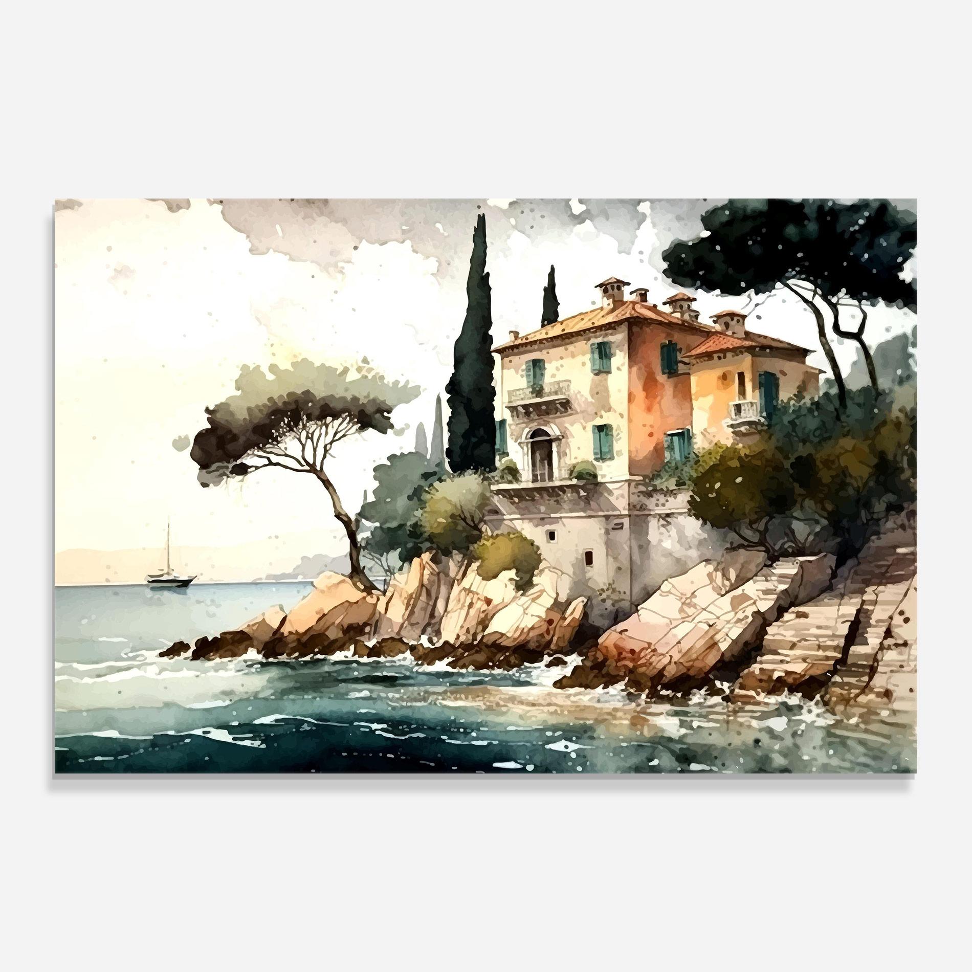 Стъклена картина Stunning Painting mockup 0