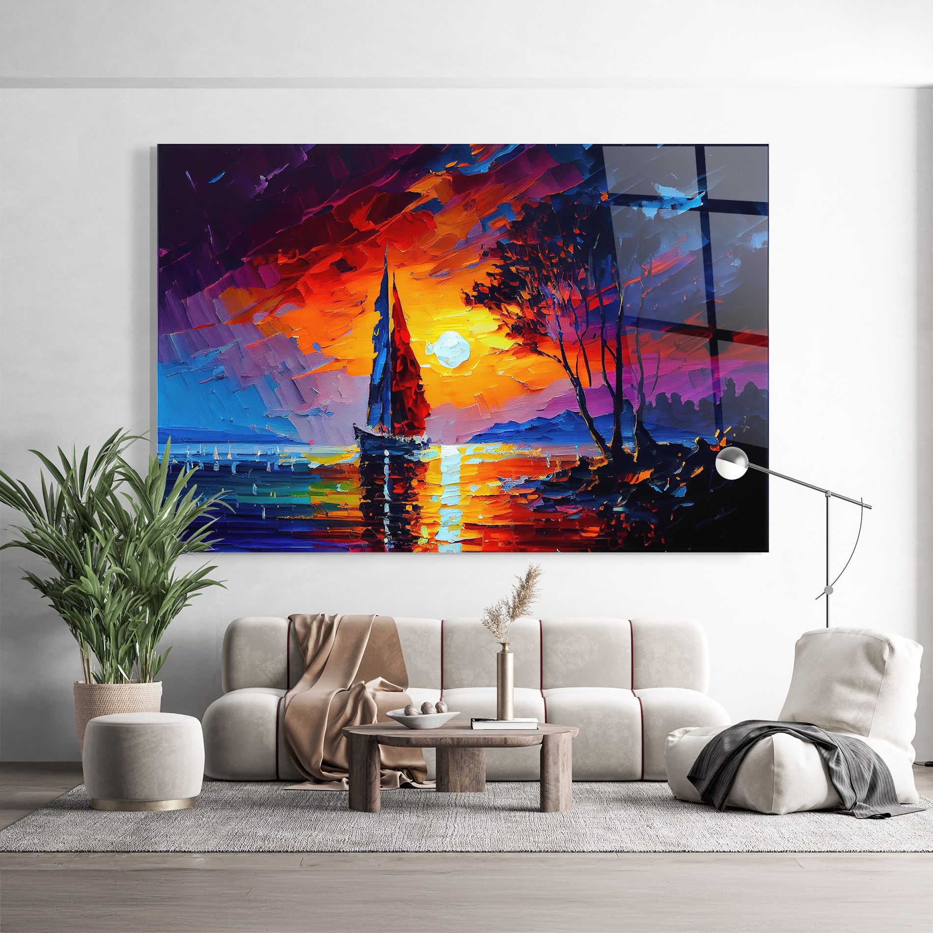 Sailboat Painting mockup 9