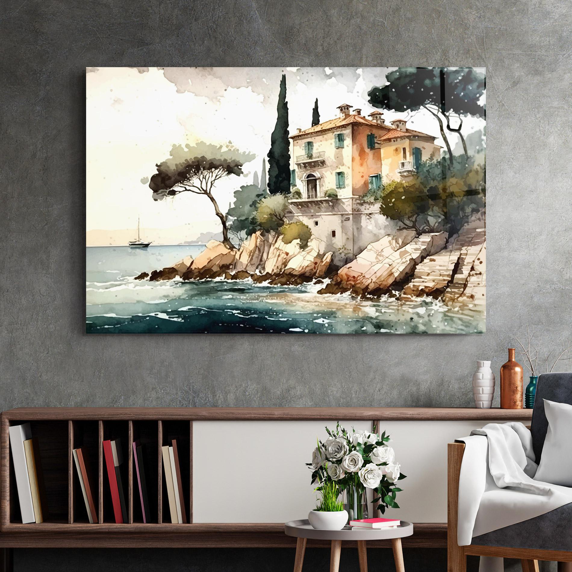 Стъклена картина Stunning Painting mockup 2