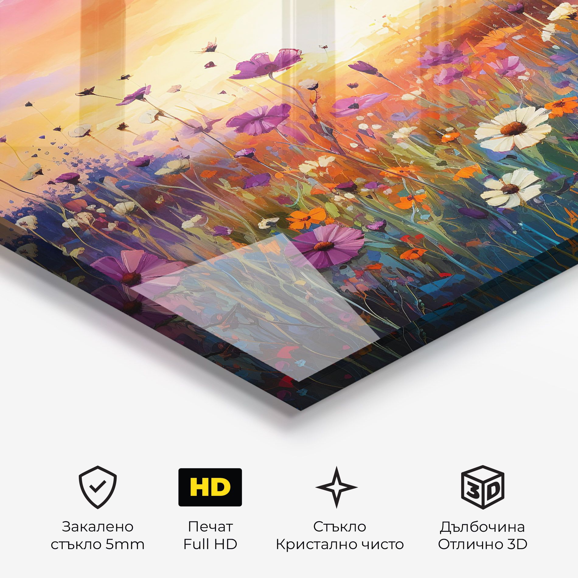 Dreamy Field Flowers mockup 3