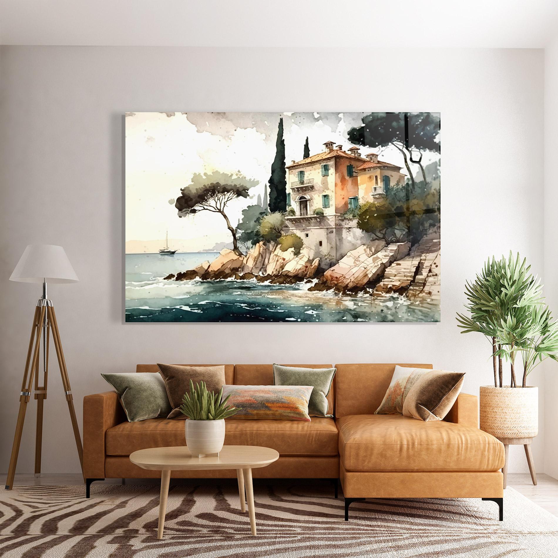Стъклена картина Stunning Painting mockup 7