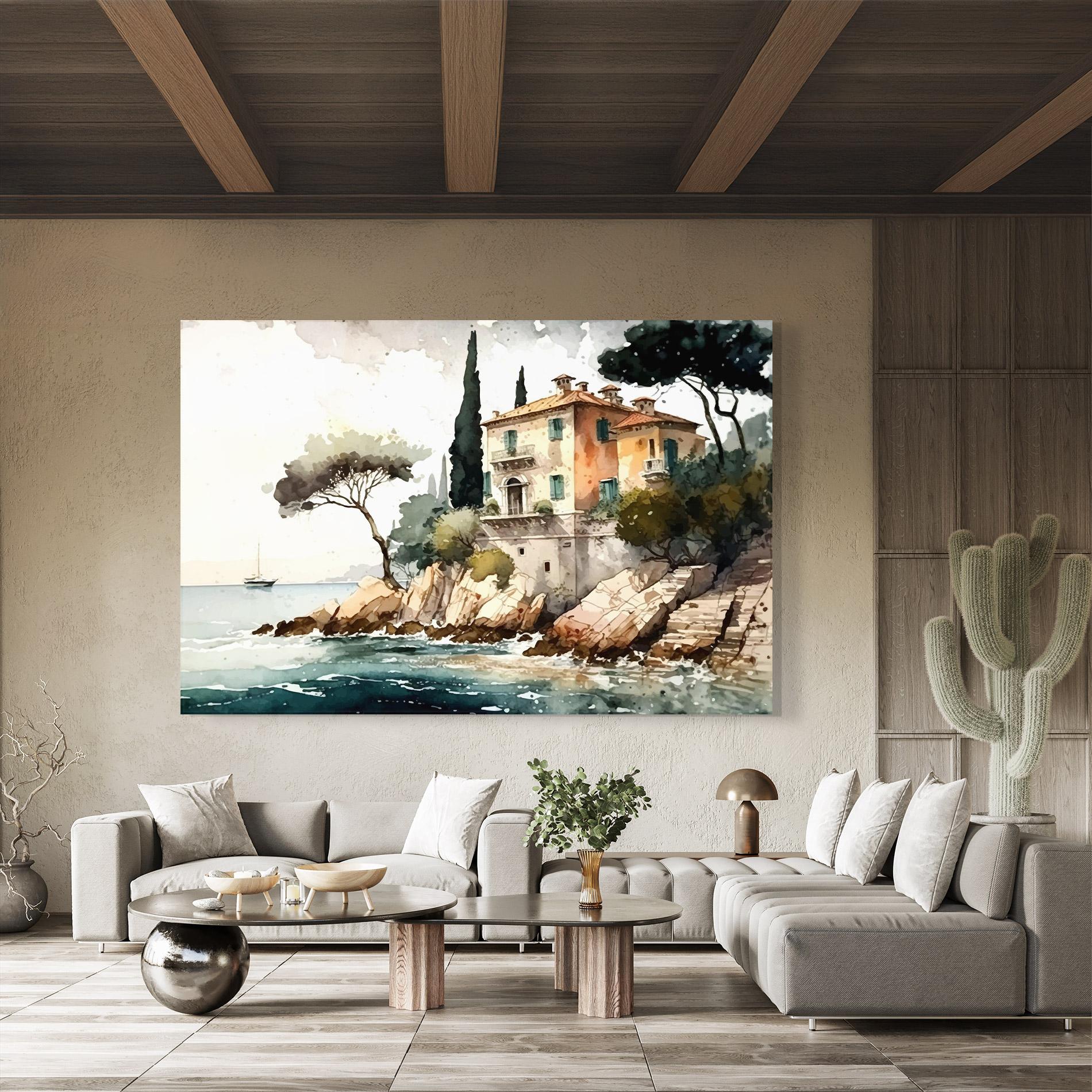 Стъклена картина Stunning Painting mockup 8