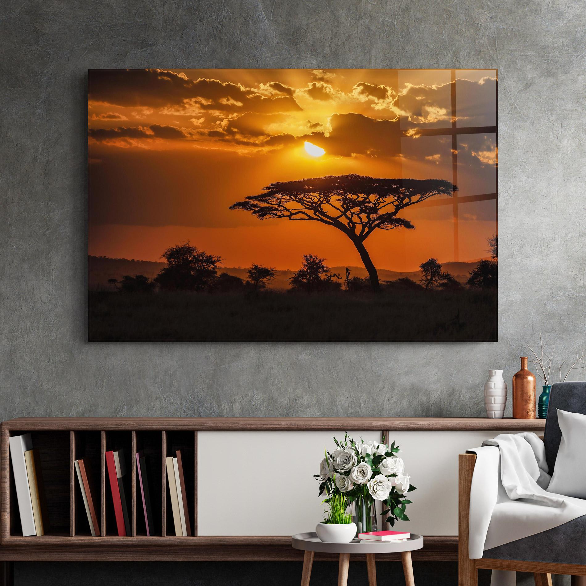 Стъклена картина Mesmerizing View mockup 2