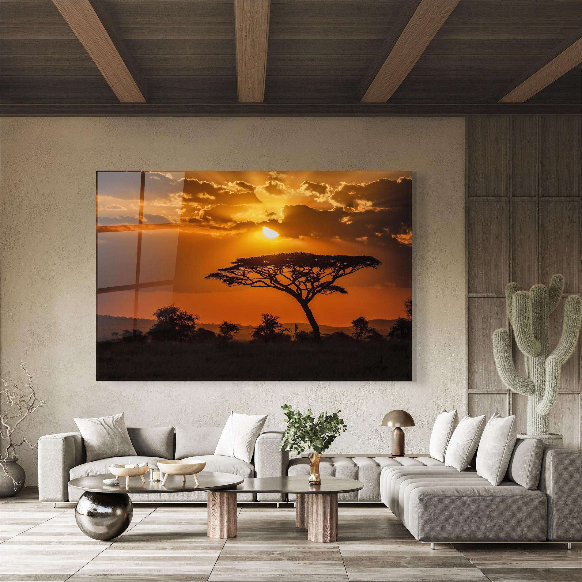 Стъклена картина Mesmerizing View mockup 8