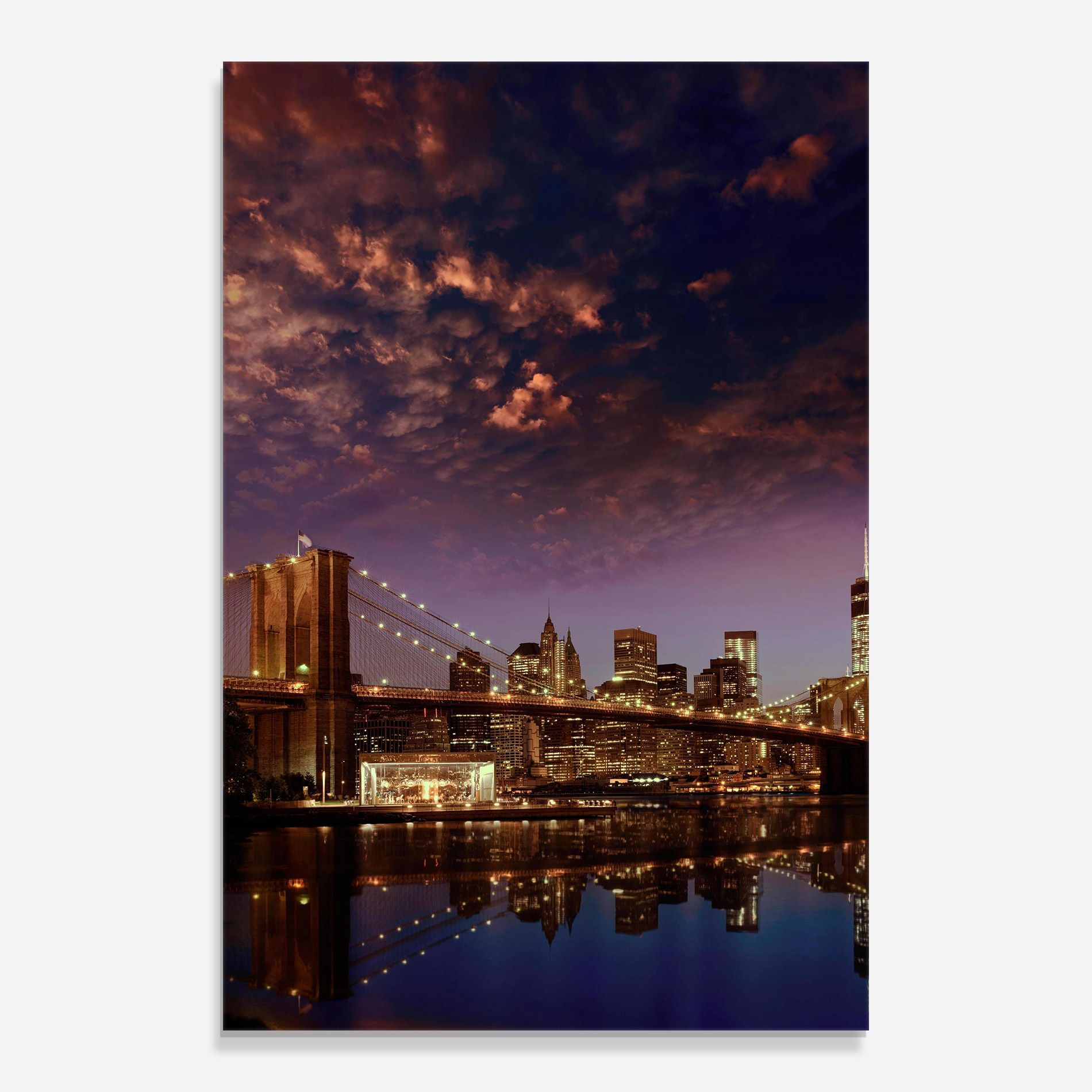 Sunset New York mockup 0