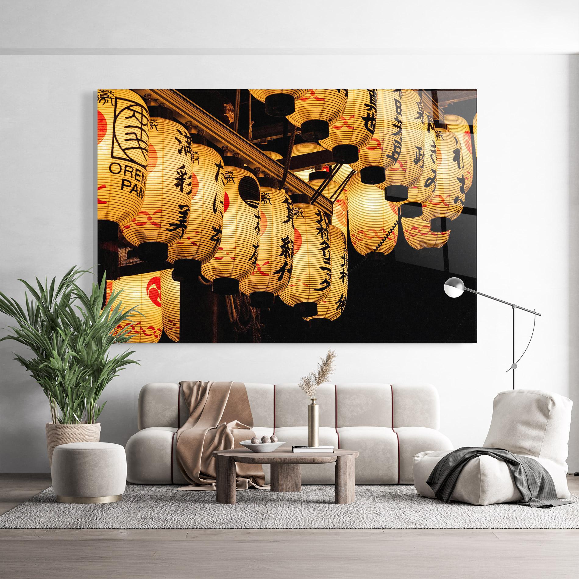 Стъклена картина Osaka mockup 9