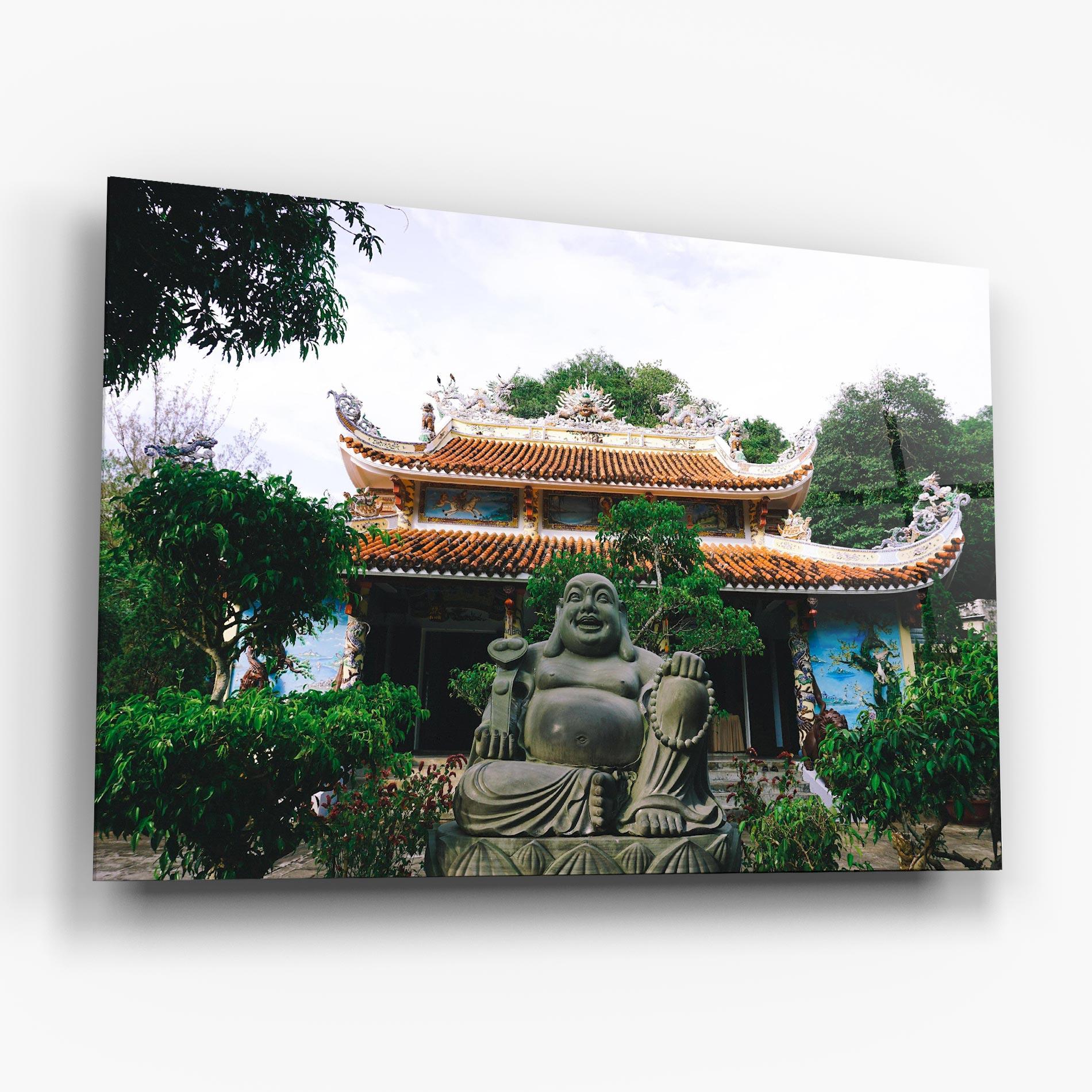 Стъклена картина Danang S Marble mockup 6