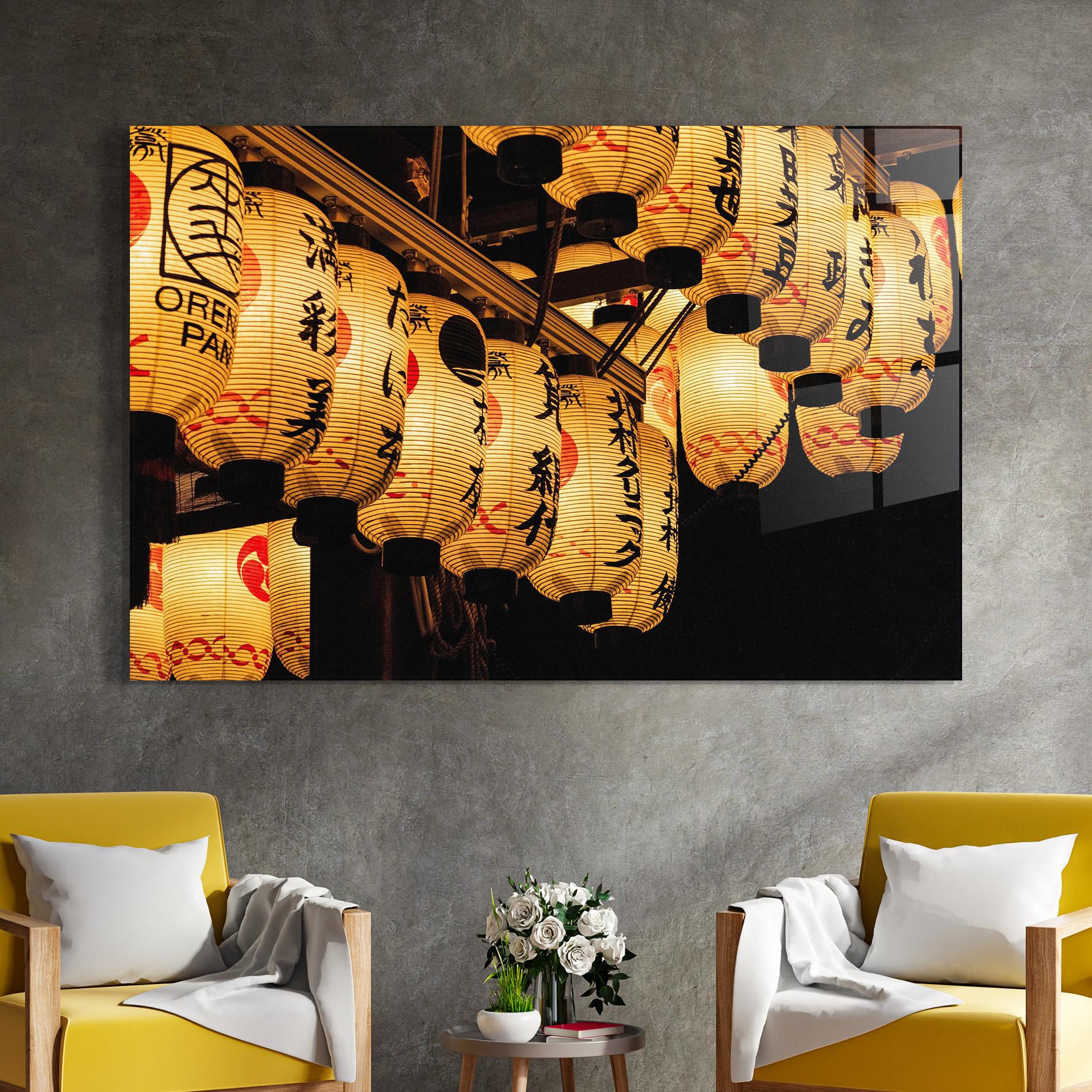 Стъклена картина Osaka mockup 4