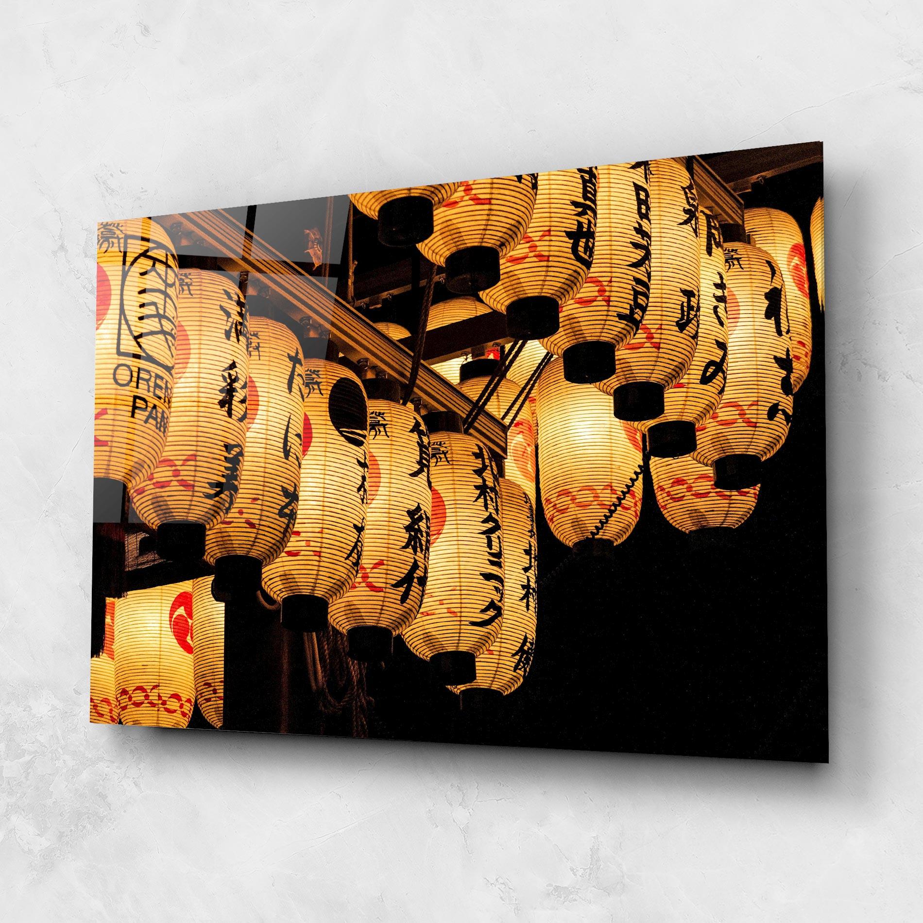 Стъклена картина Osaka mockup 1