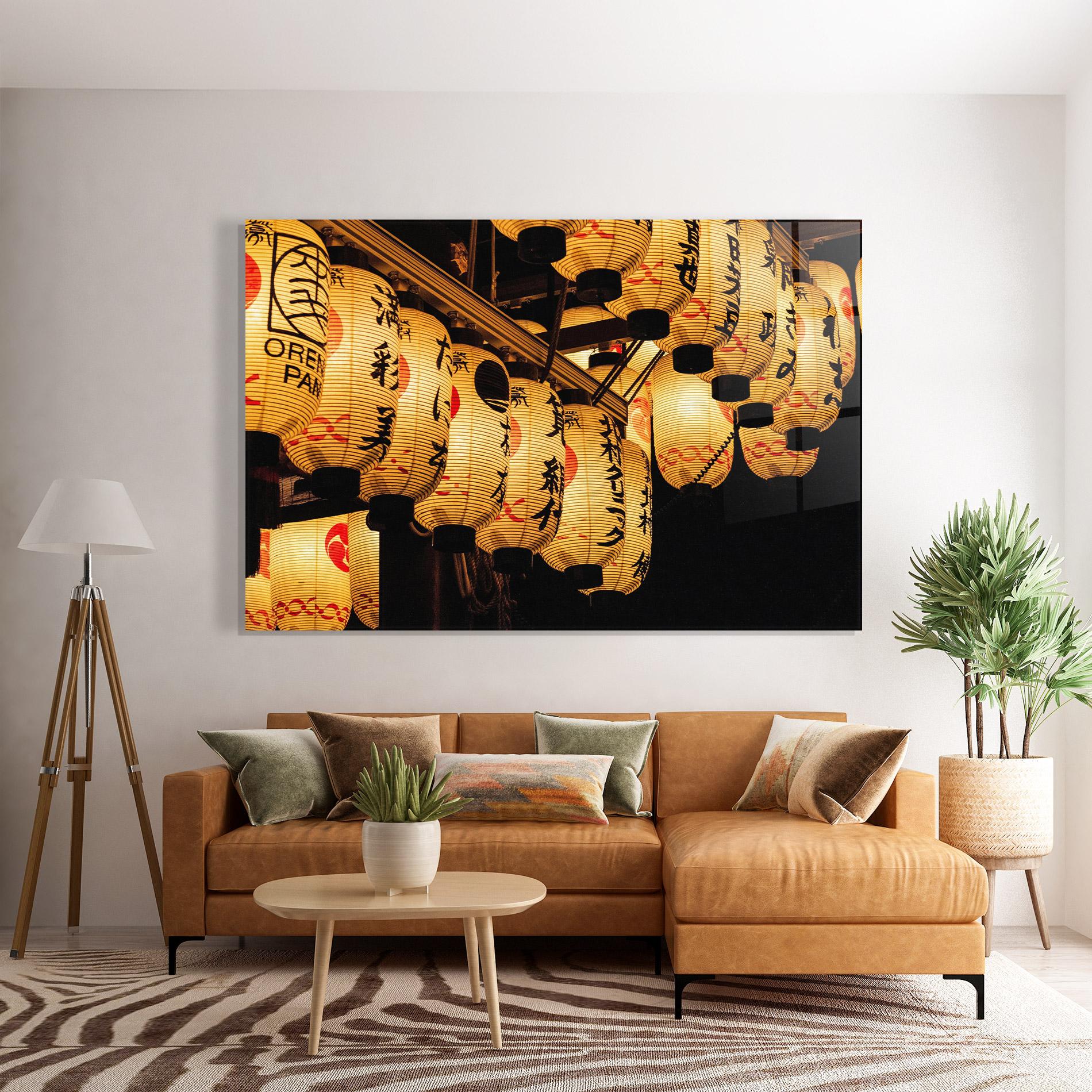 Стъклена картина Osaka mockup 7