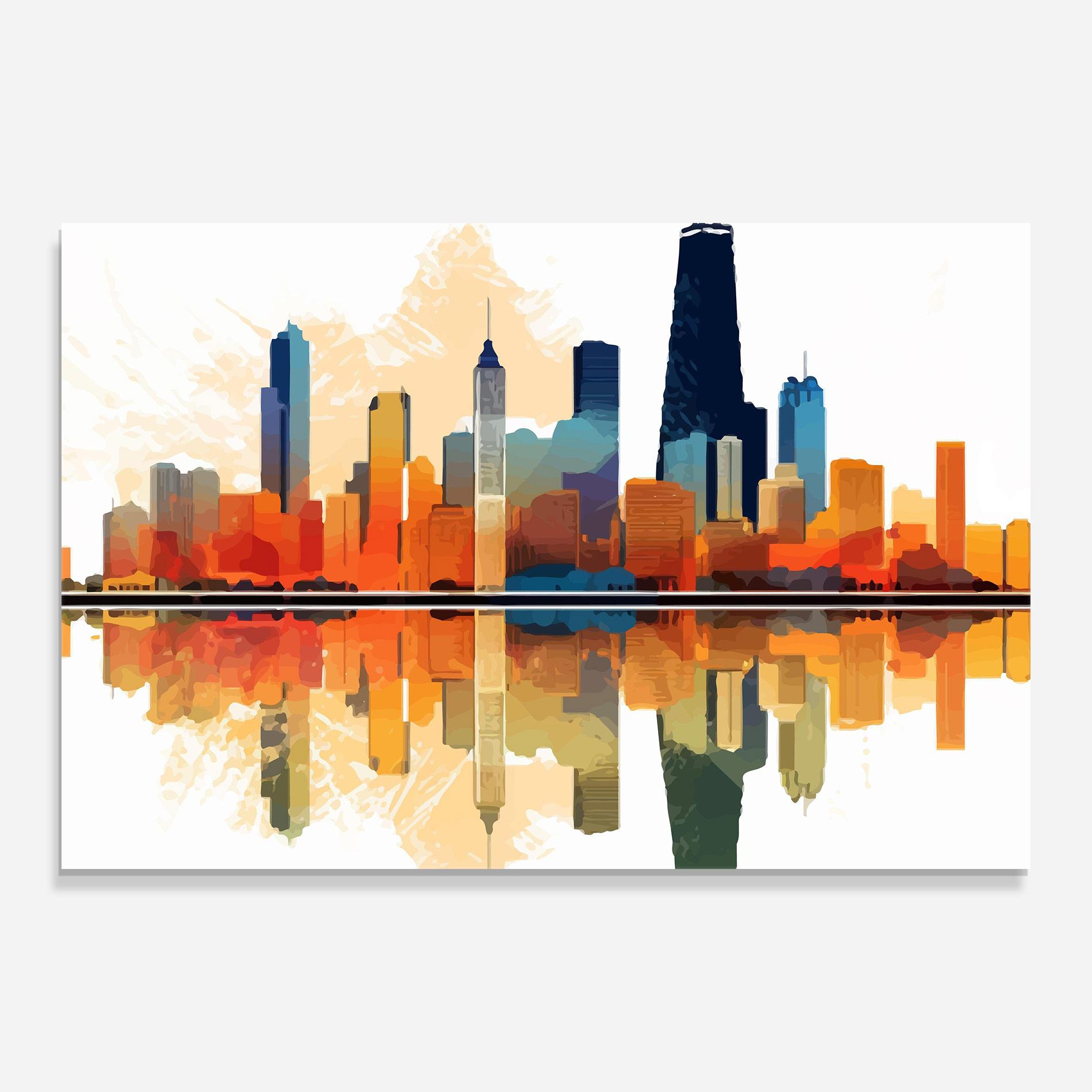 Стъклена картина Australian River mockup 0