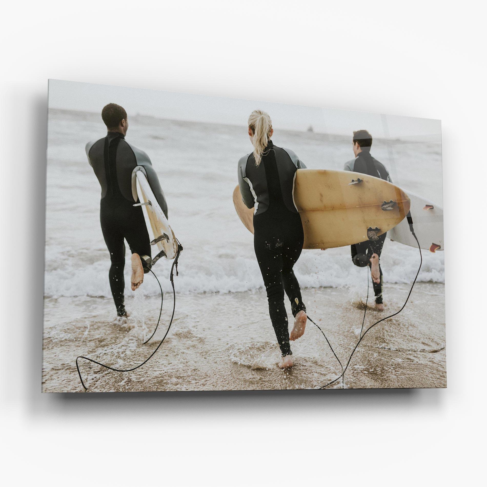 Стъклена картина Australian Beach mockup 6