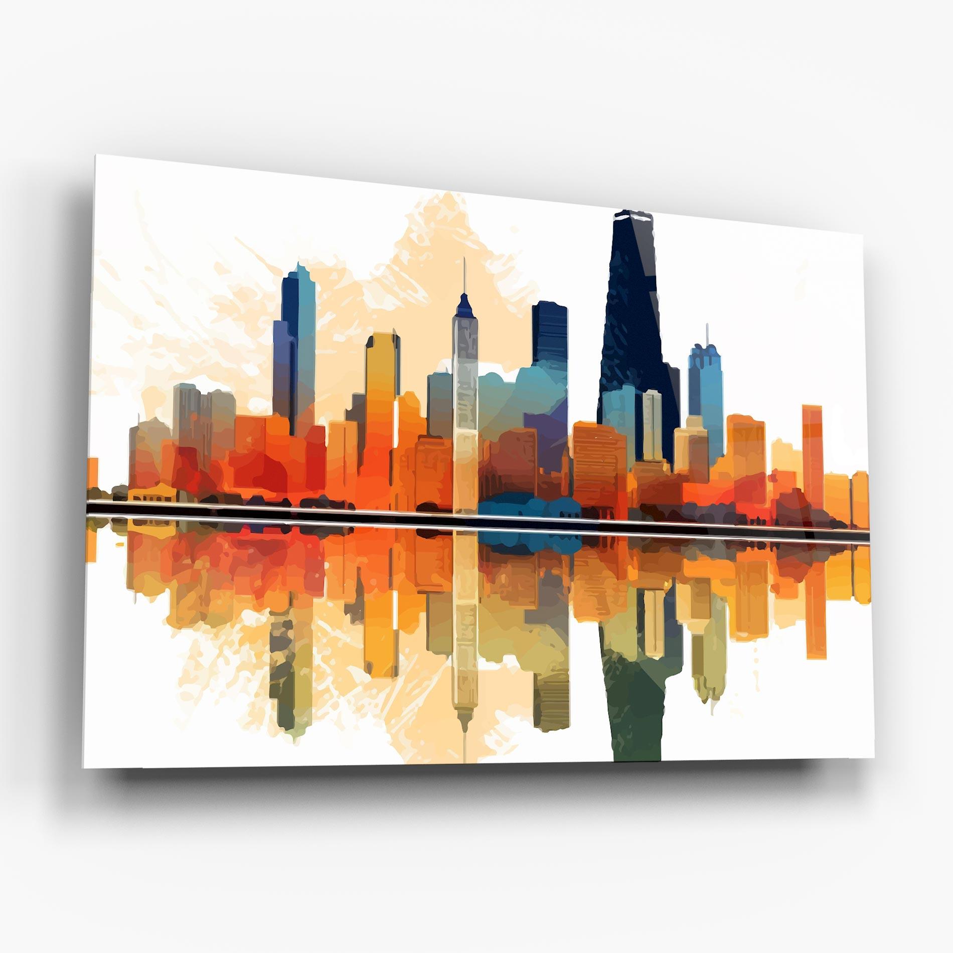 Стъклена картина Australian River mockup 6