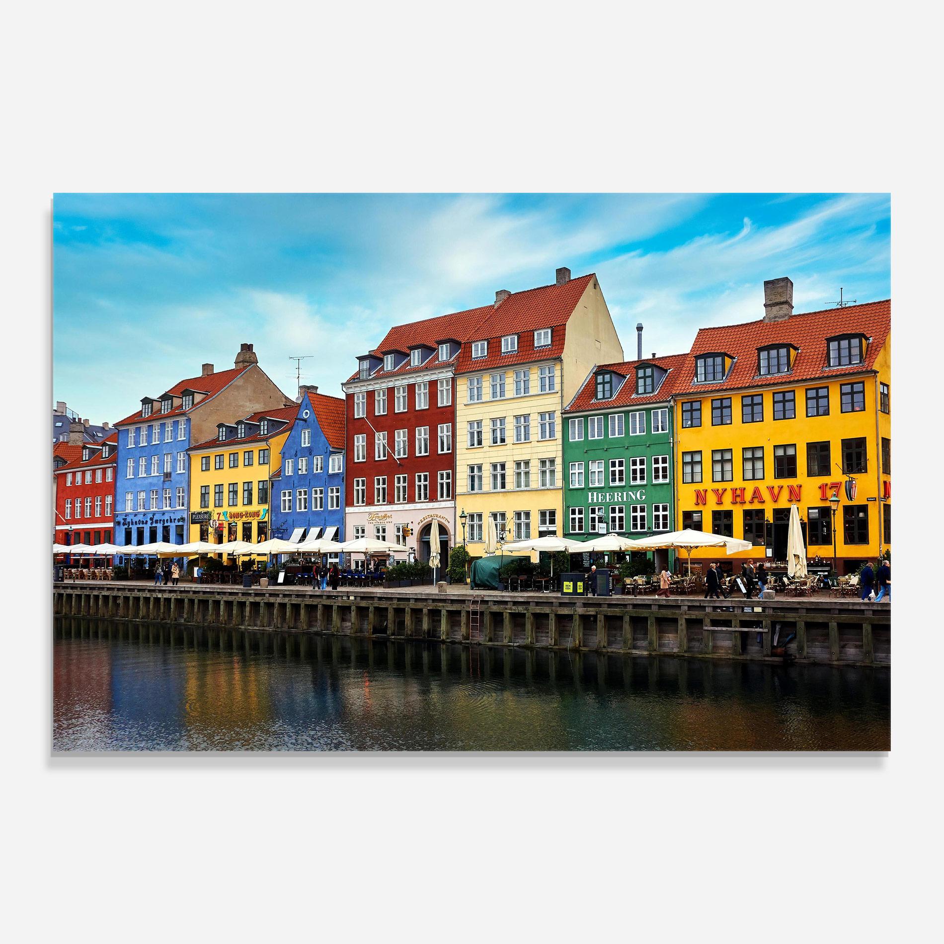Стъклена картина Nyhavn mockup 0