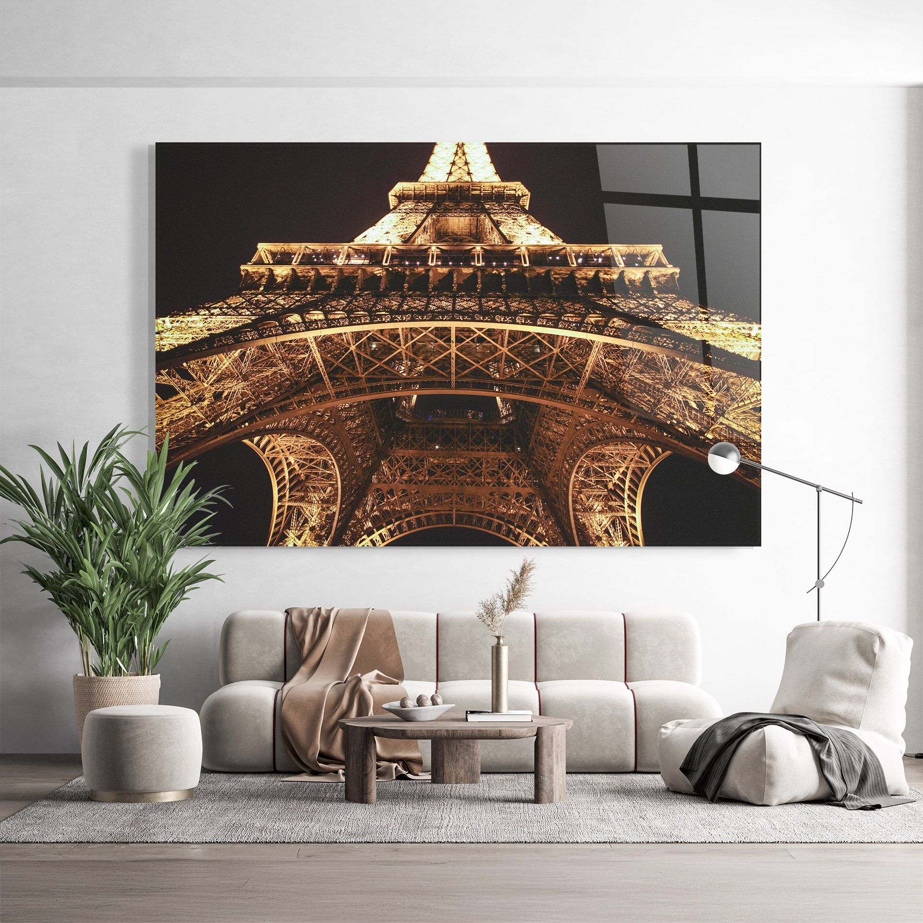 Eiffel Tower At Night mockup 9